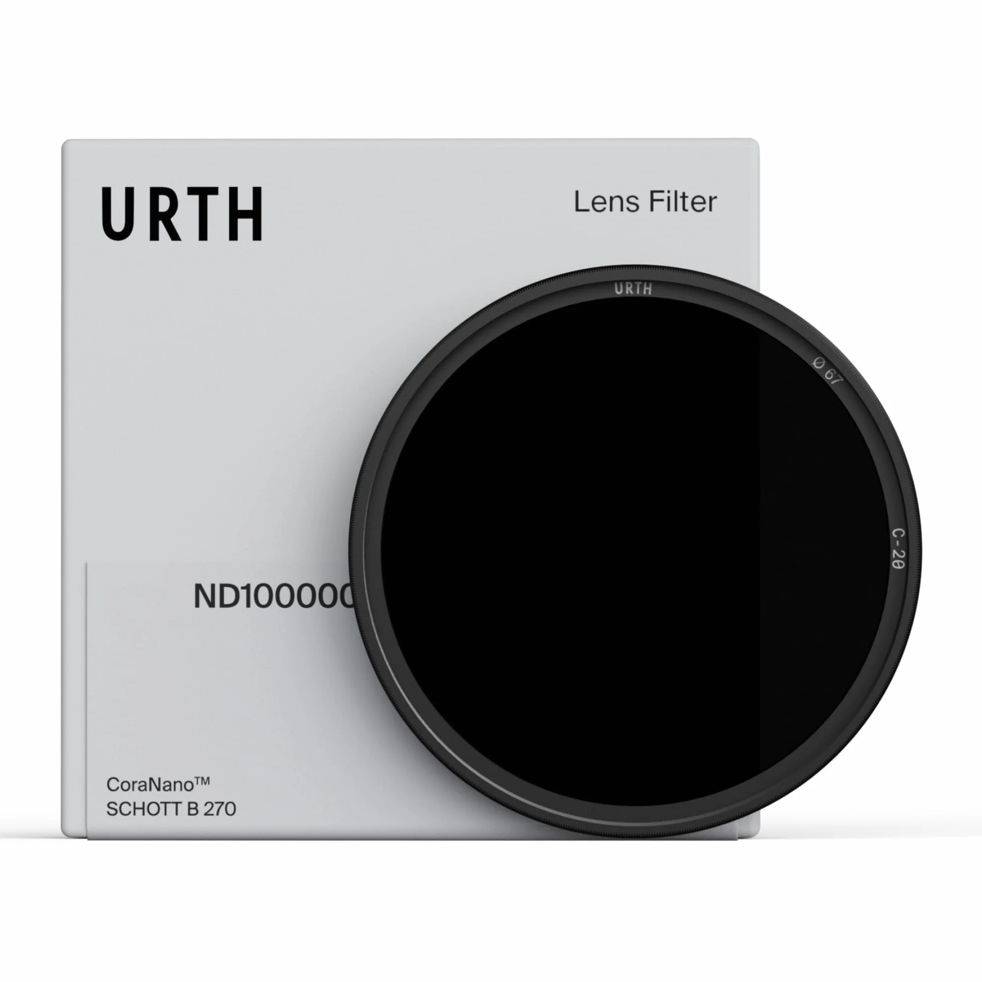 Urth 77mm ND100000 Filtr Słoneczny 16.6 Stop 20-warstwowa nano-powłoka ultra-cienki