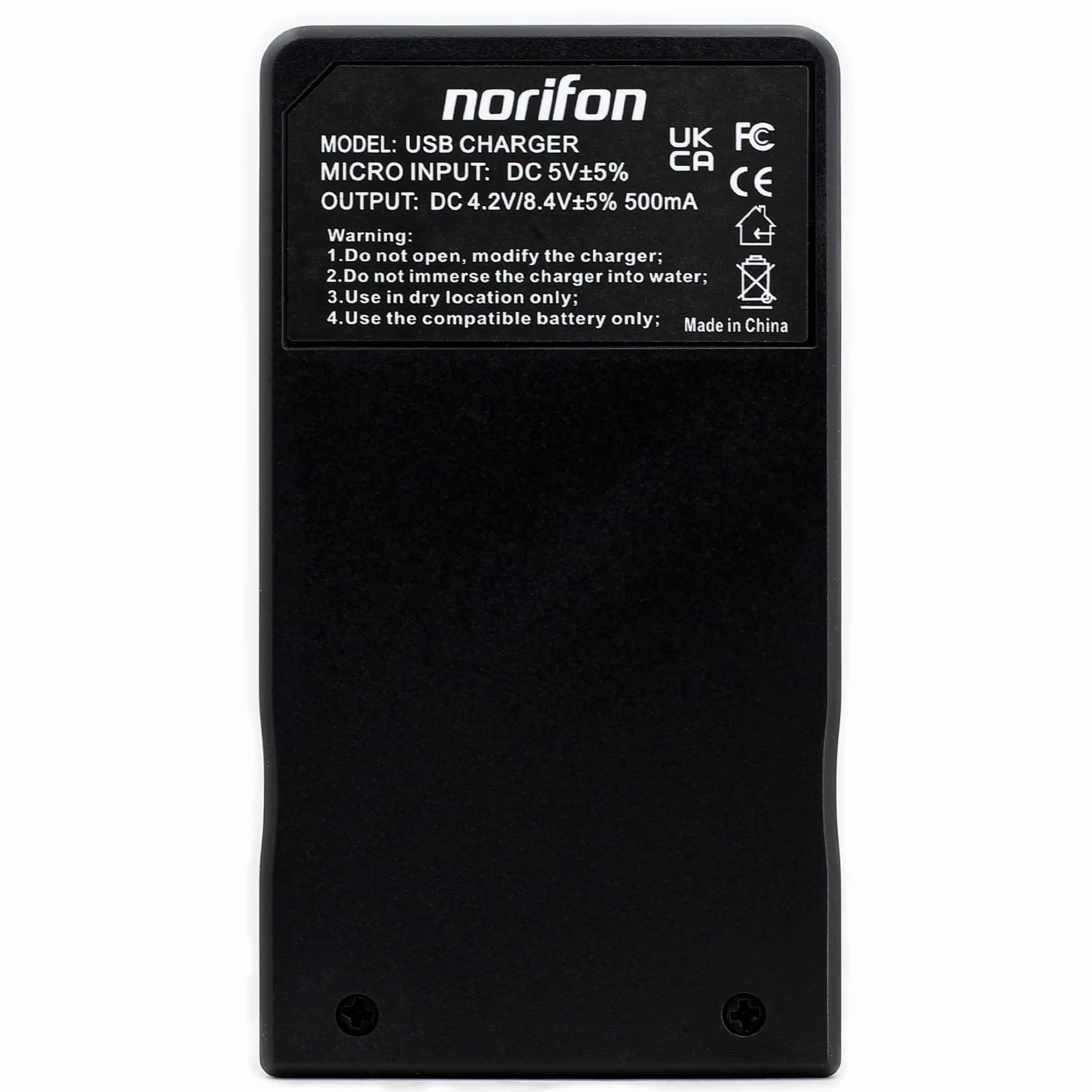 Norifon VW-VBK180 USB Ładowarka do Panasonic HDC-HS60, HDC-HS80, HDC-SD40, HDC-SD60, HDC-SD80, HDC-SD90, HDC-TM40, HDC-TM60, HDC-TM80, HDC-TM90, SDR-H100, SDR-H85, SDR-S50 Aparat i nie tylko