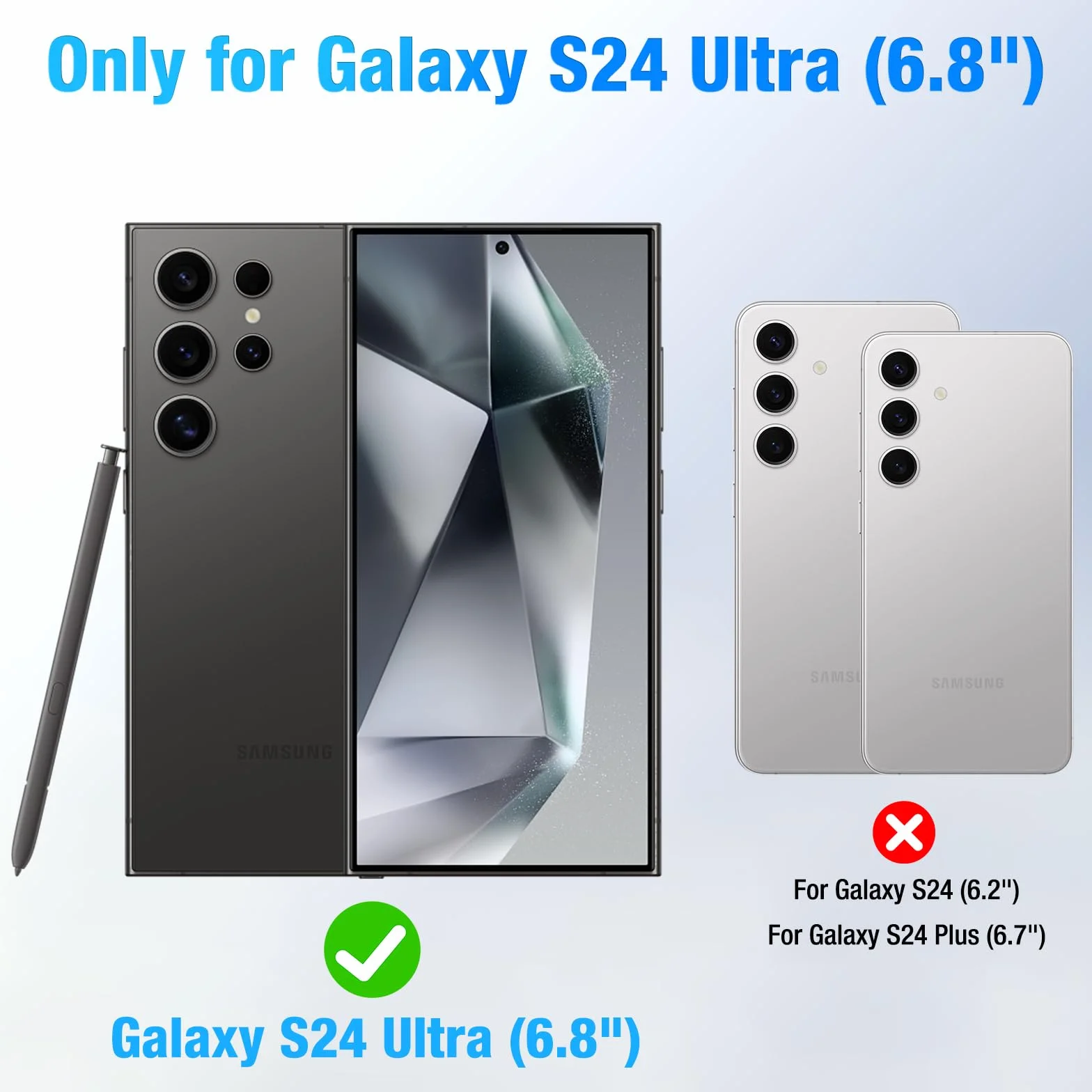 Samsung Galaxy S24 Ultra Powerbank 15000 mAh GaN Szybka Ładowarka Bezprzewodowa USB-C 20W