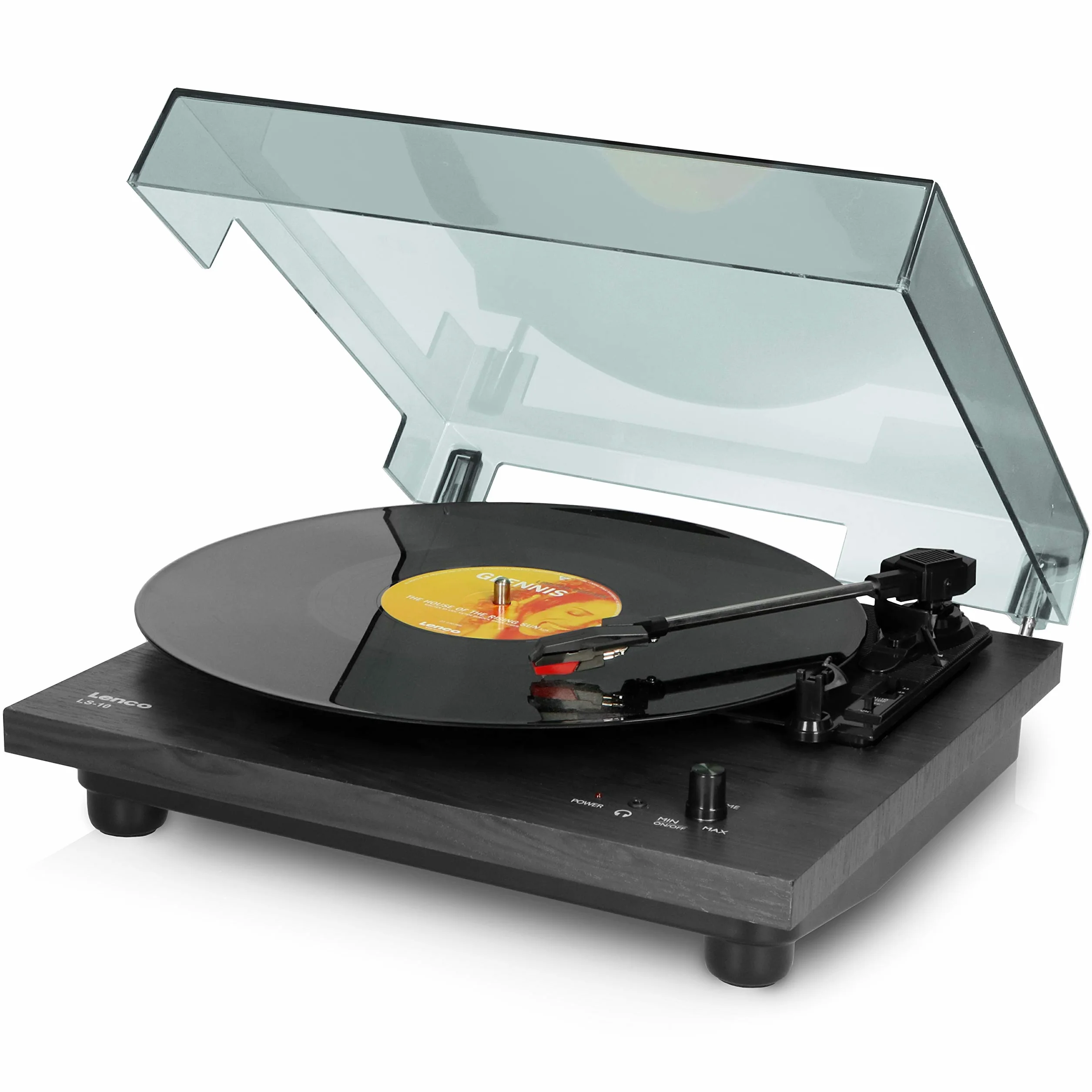 Lenco LS10 Gramofon Czarny
