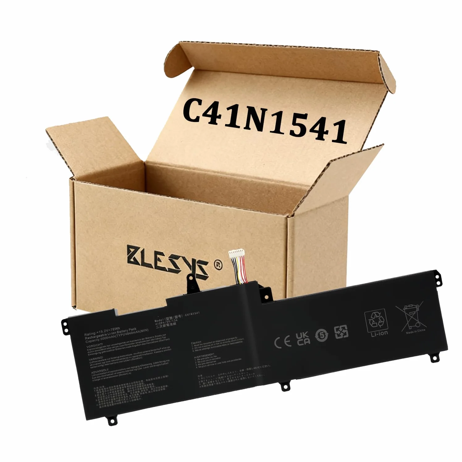 BLESYS C41N1541 Bateria do ASUS ROG Strix GL702