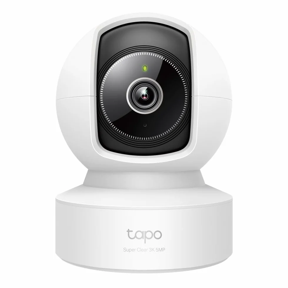 Tapo C232 kamera monitorująca Wi-Fi 360°, Ethernet/WLAN, 3K 5 MP, śledzenie ruchu, widoczność w nocy, dwukierunkowe audio, kompatybilna z Alexa i Google Assistant, karta micro SD do 512 GB
