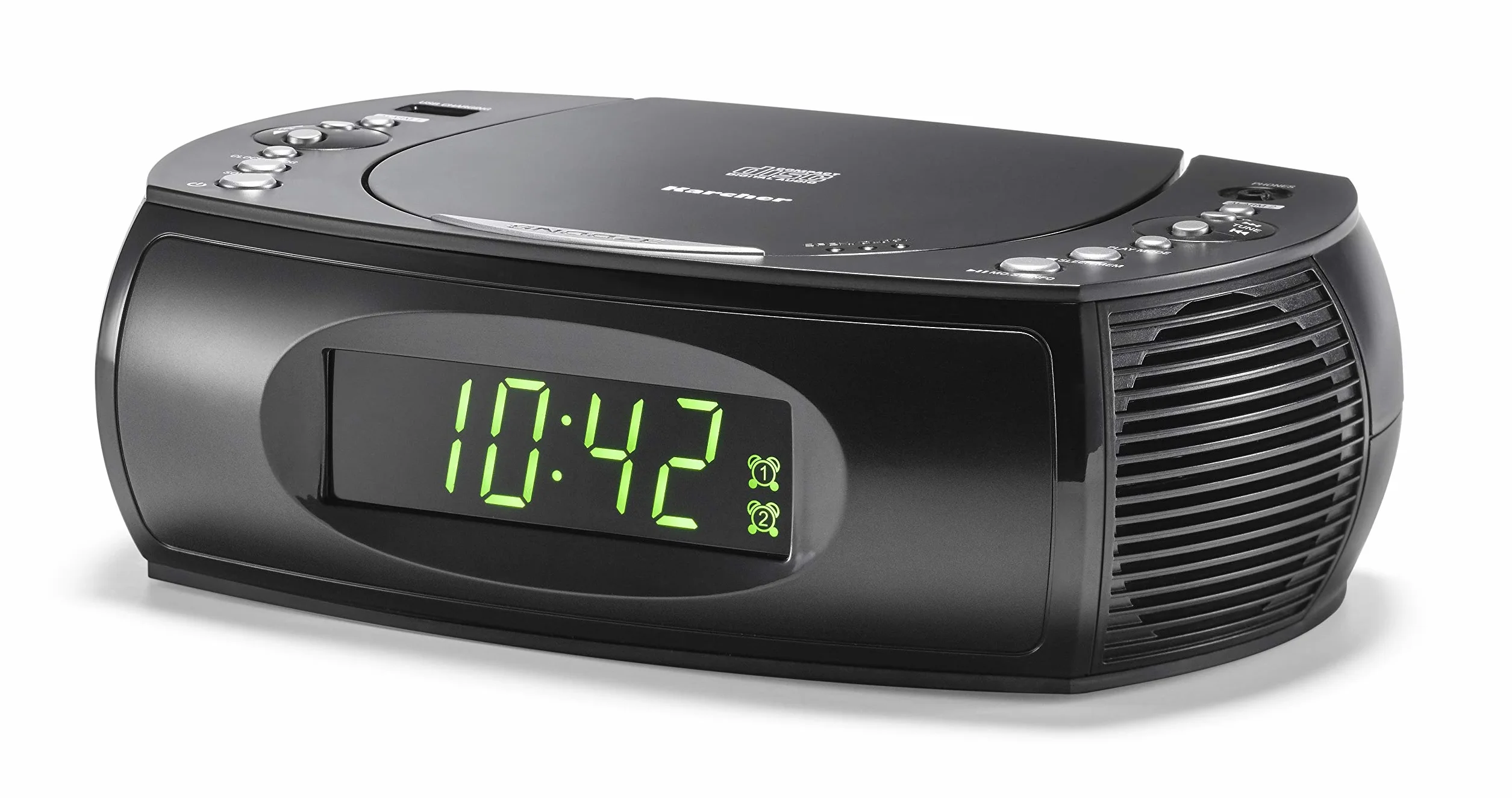 Kärcher UR 1308 Budzik Radiowy Czarny