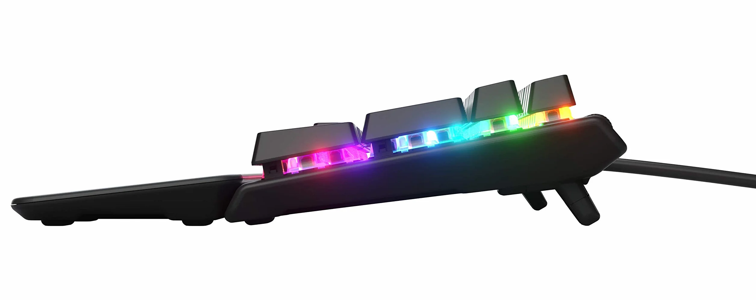 SteelSeries Apex 5 hybrydowa mechaniczna klawiatura gamingowa RGB OLED Smart Display QWERTY