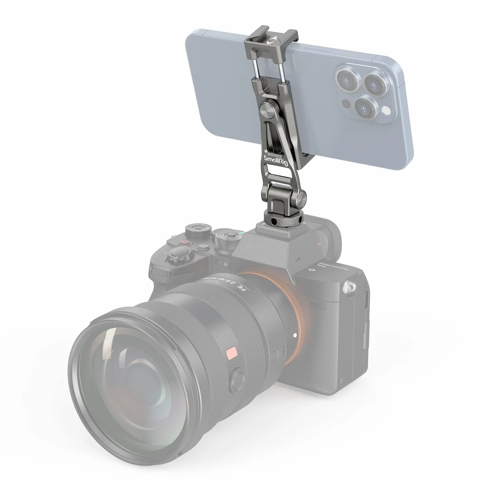 SMALLRIG Uchwyt Telefonu z Zimnymi Butami 1/4" Obrót 360°