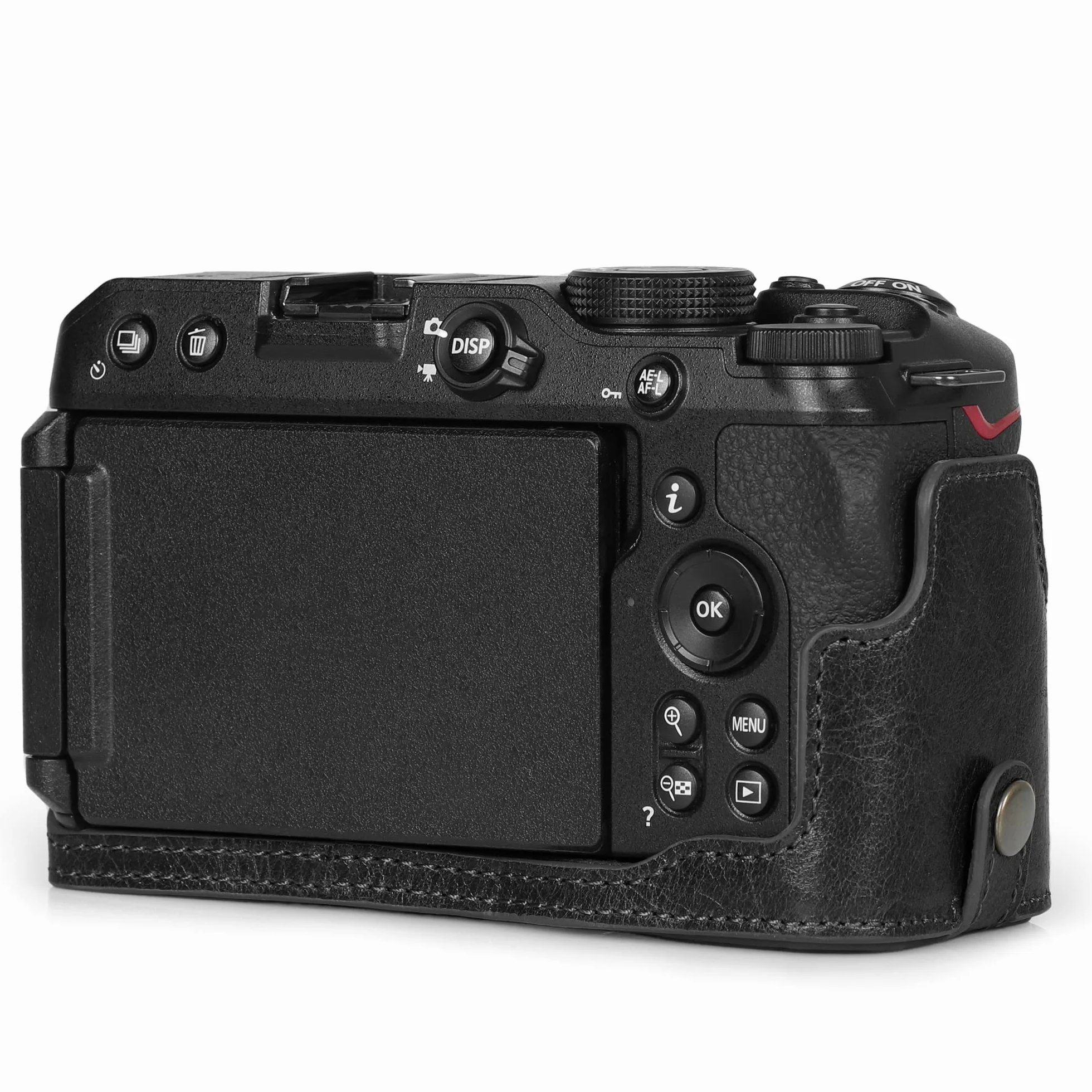 MegaGear Ever Ready etui na aparat z prawdziwej skóry, kompatybilne z Nikon Z30