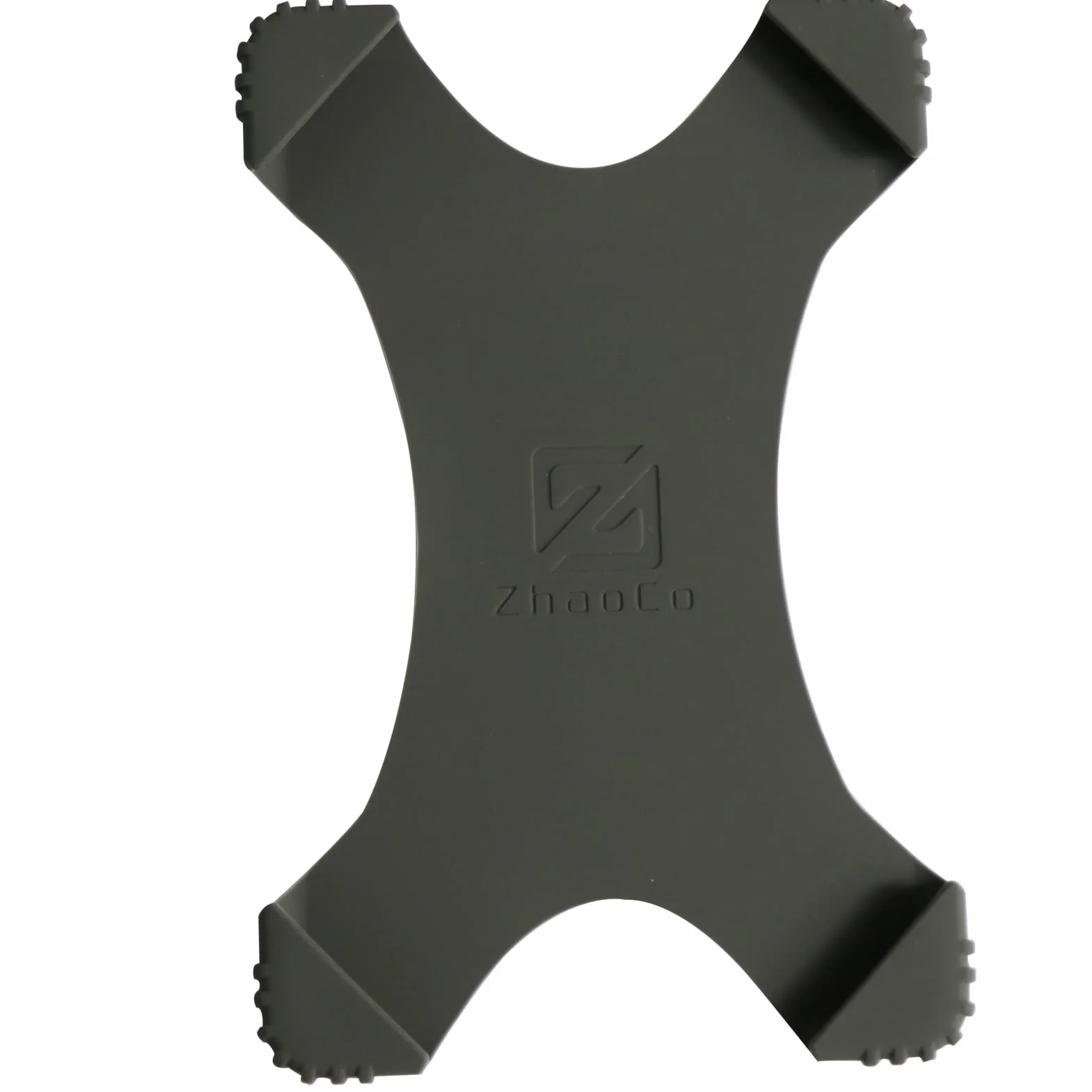 ZhaoCo Uniwersalne Etui Antypoślizgowy Silikonowy Pasek na Rękę Uchwyt na Palec do 6" / 6,8'' / 7" Kindle/Kobo/Sony Czytnik Ebooków - Szary
