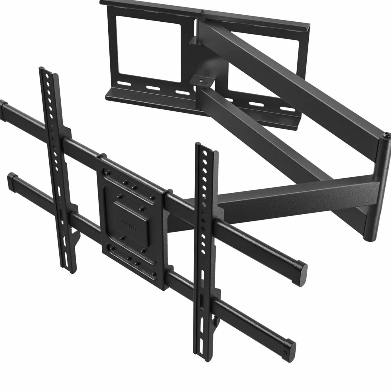 BONTEC uchwyt ścienny do telewizora 1040 mm, uniwersalny do ekranów 32–75 cali, regulowany ±90°, VESA 600x400 mm, 60 kg