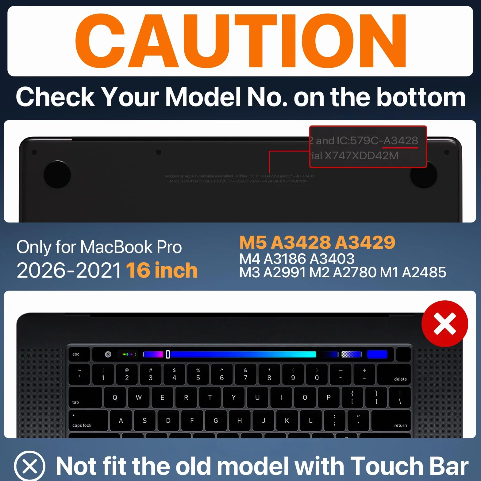 Soonjet etui do MacBooka Pro 16 cali M4 2024-2021 M3 M2 M1 Pro/Max, 100% dopasowania oficjalnego koloru, naukowo opracowana smukła ochronna twarda obudowa na laptopa A3403 A3186 A2991 A2780 A2485