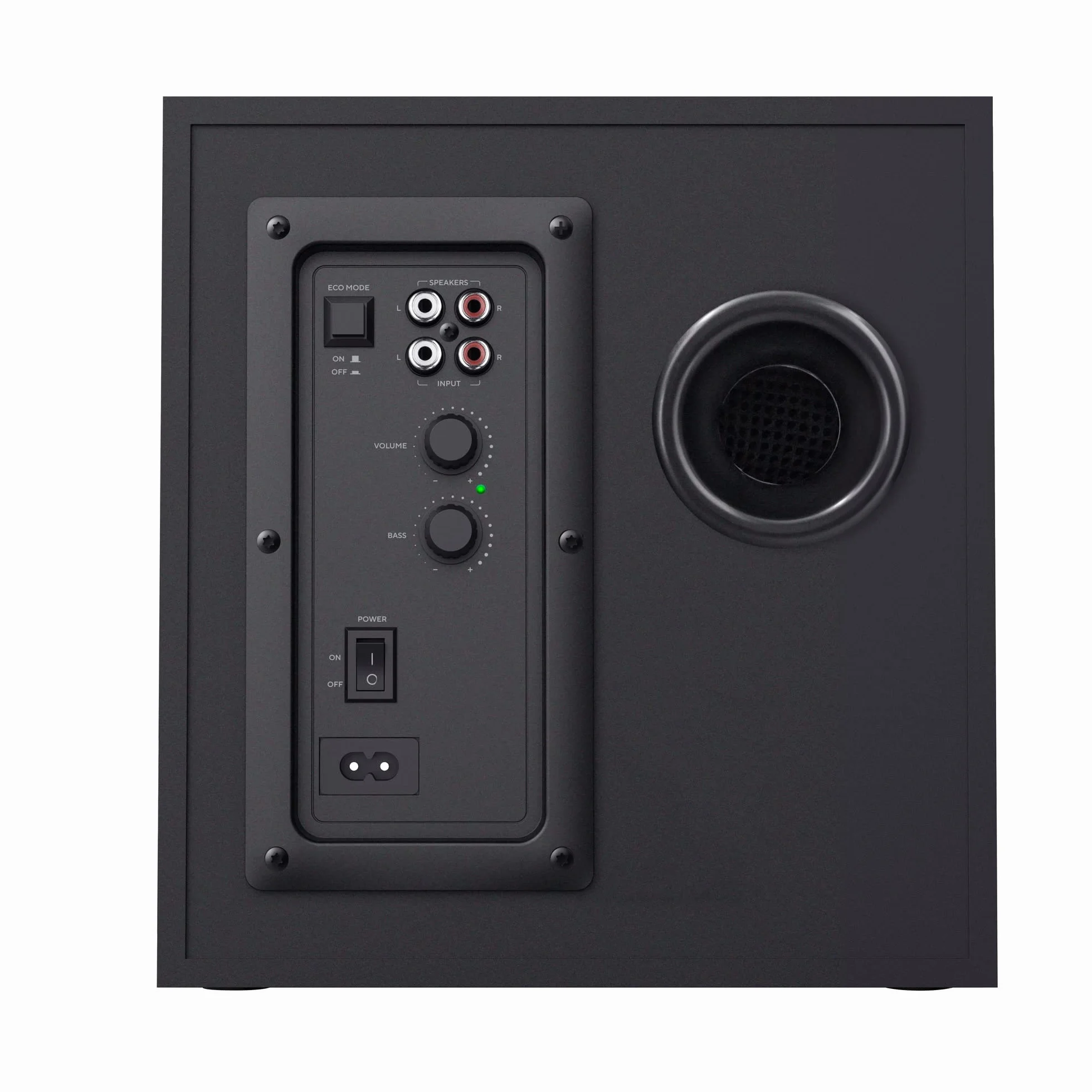 Trust Gaming GXT 38 Głośnik PC Gamer 2.1 z subwooferem, 120 W, inteligentne zarządzanie zasilaniem, regulacja głośności przewodowej, głośnik do komputerów PC i laptopa - czarny/czerwony