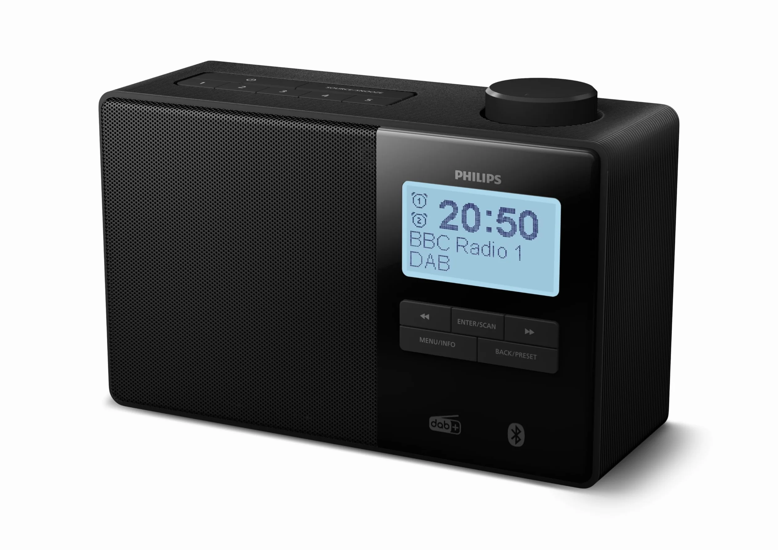 Philips TAR5600 odporne na zachlapanie radio DAB/FM z USB i Bluetooth