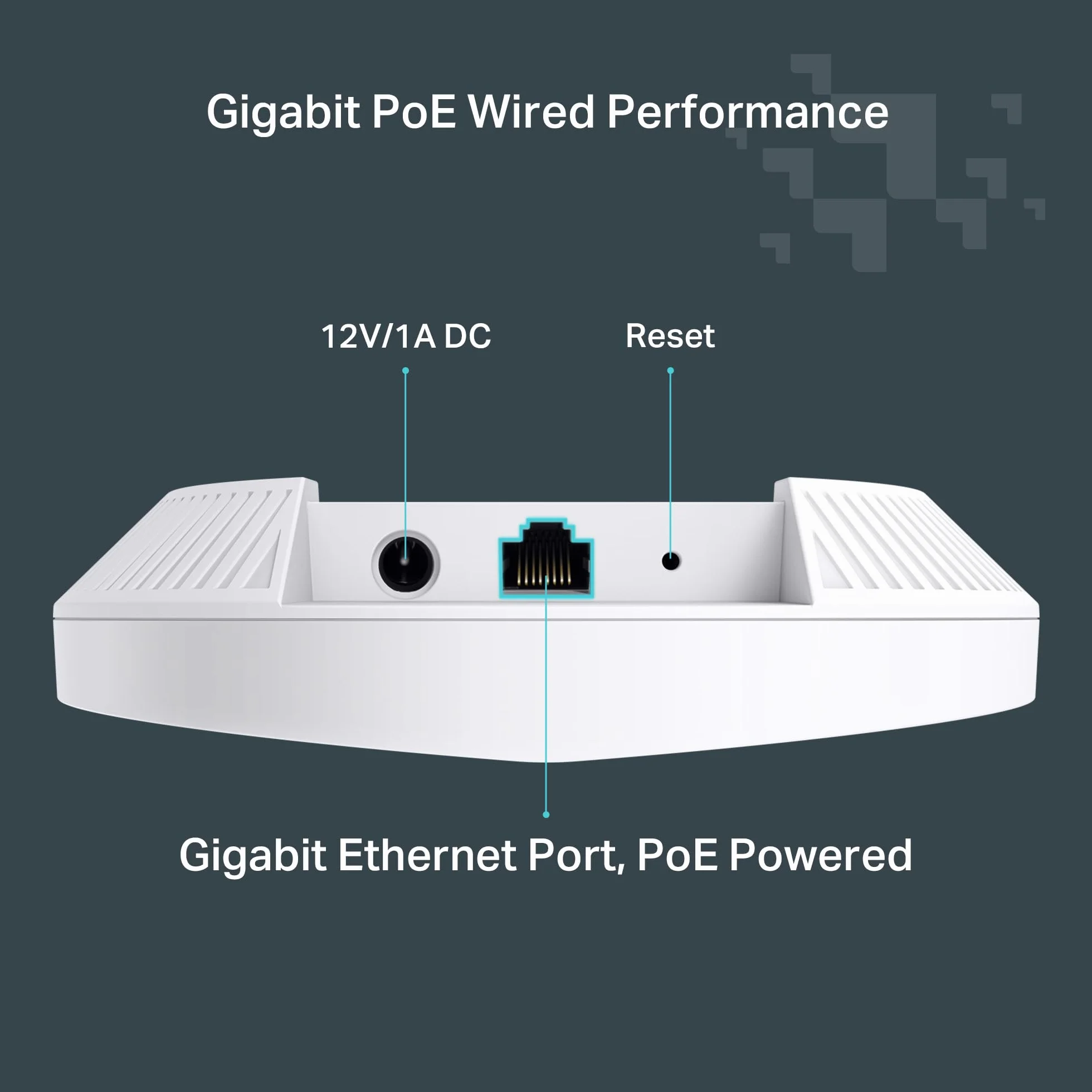 TP-Link Festa F61 | Punkt dostępowy WiFi 6 AX1800 | Montaż sufitowy | Obsługa PoE