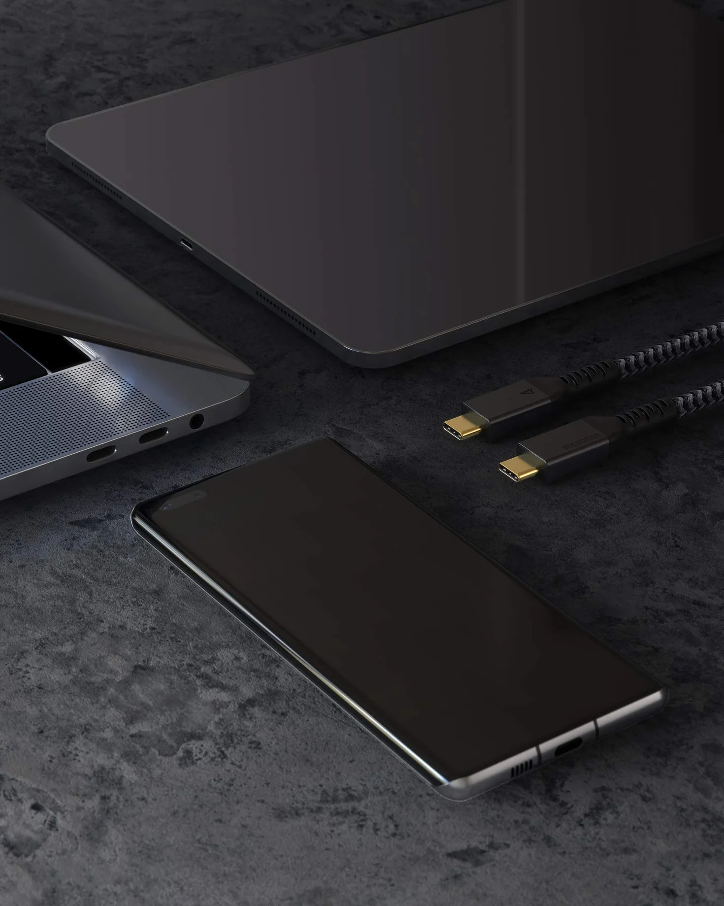 Maxonar Kabel Thunderbolt 4 1.2 m 40Gbps USB C 4.0 100W 8K30Hz 5K60Hz Dual 4K60Hz
