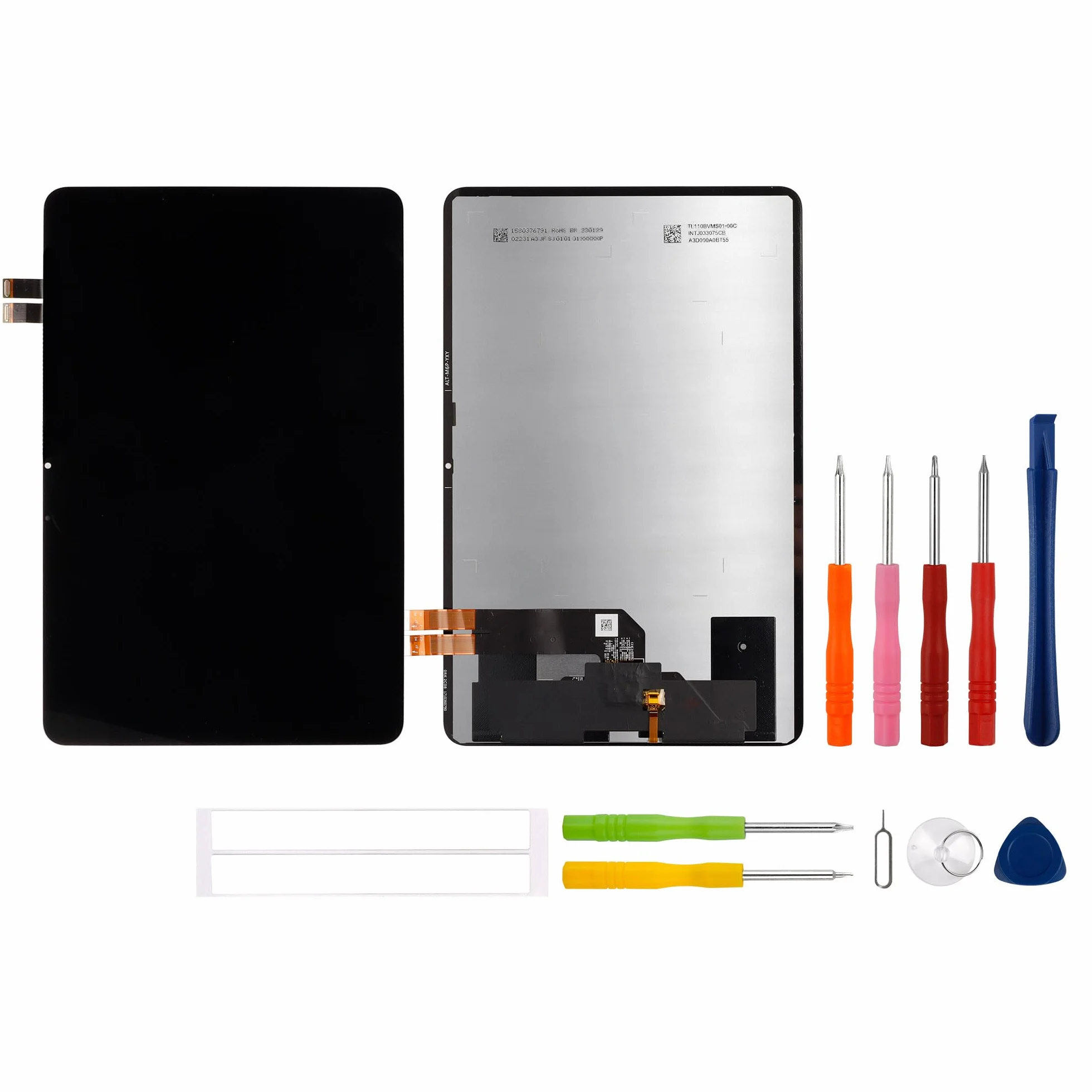 Wyświetlacz LCD o przekątnej 11", kompatybilny z Xiaomi Pad 6 23043RP34C, 23043RP34G (czarny, bez ramki), wyświetlacz LCD, ekran dotykowy, zamiennik + zestaw narzędzi