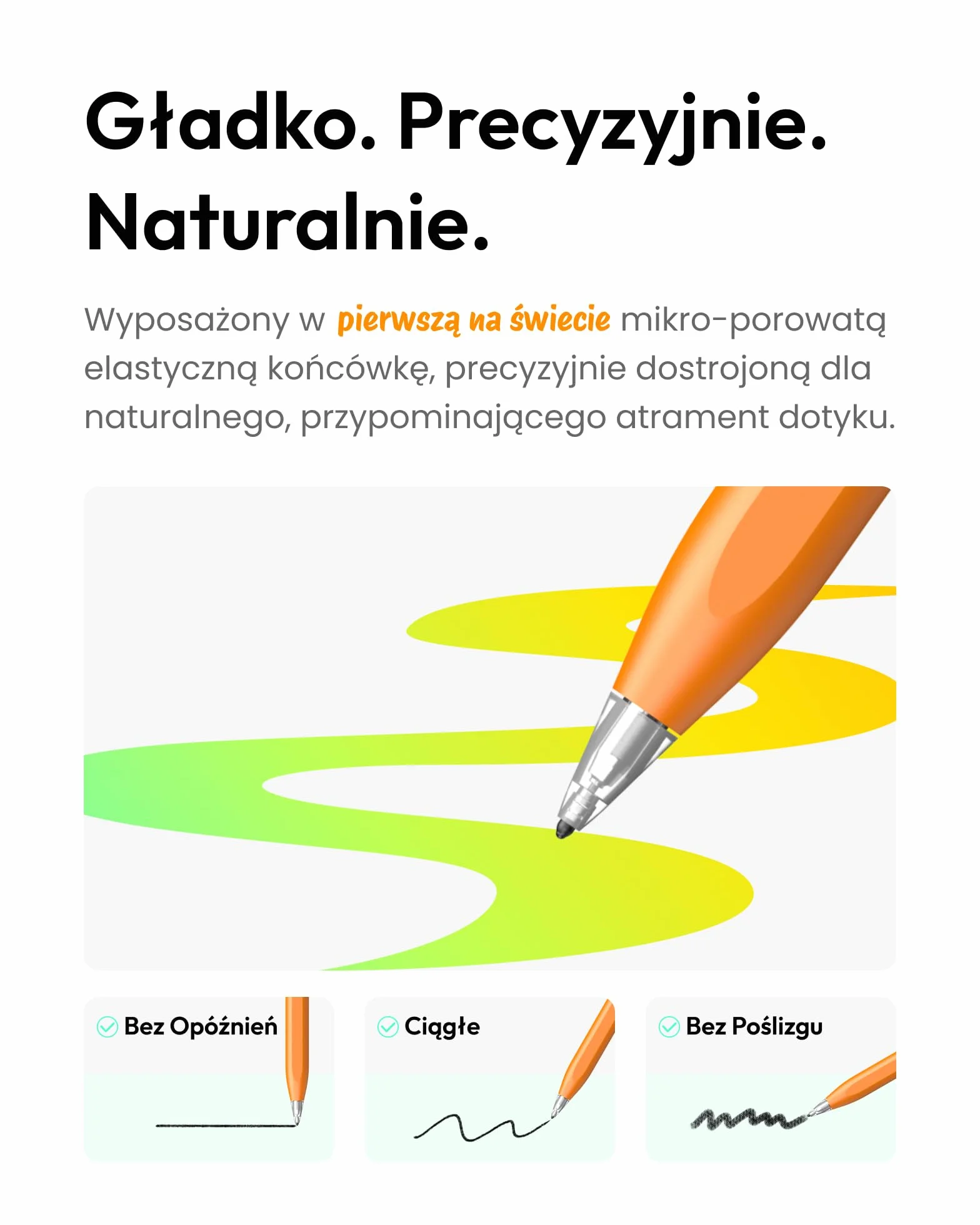 Metapen Pencil Air8 Pro X do iPad 2018-2025, Ultra-Cichy, 2X Szybsze Ładowanie, Rysik z Funkcją Palm Rejection do iPad A16/11/10/9/8/7/6 Gen, Pro 12.9/11/13-calowy M4, Air 3/4/5/M2/M3, Mini 5/6 Gen