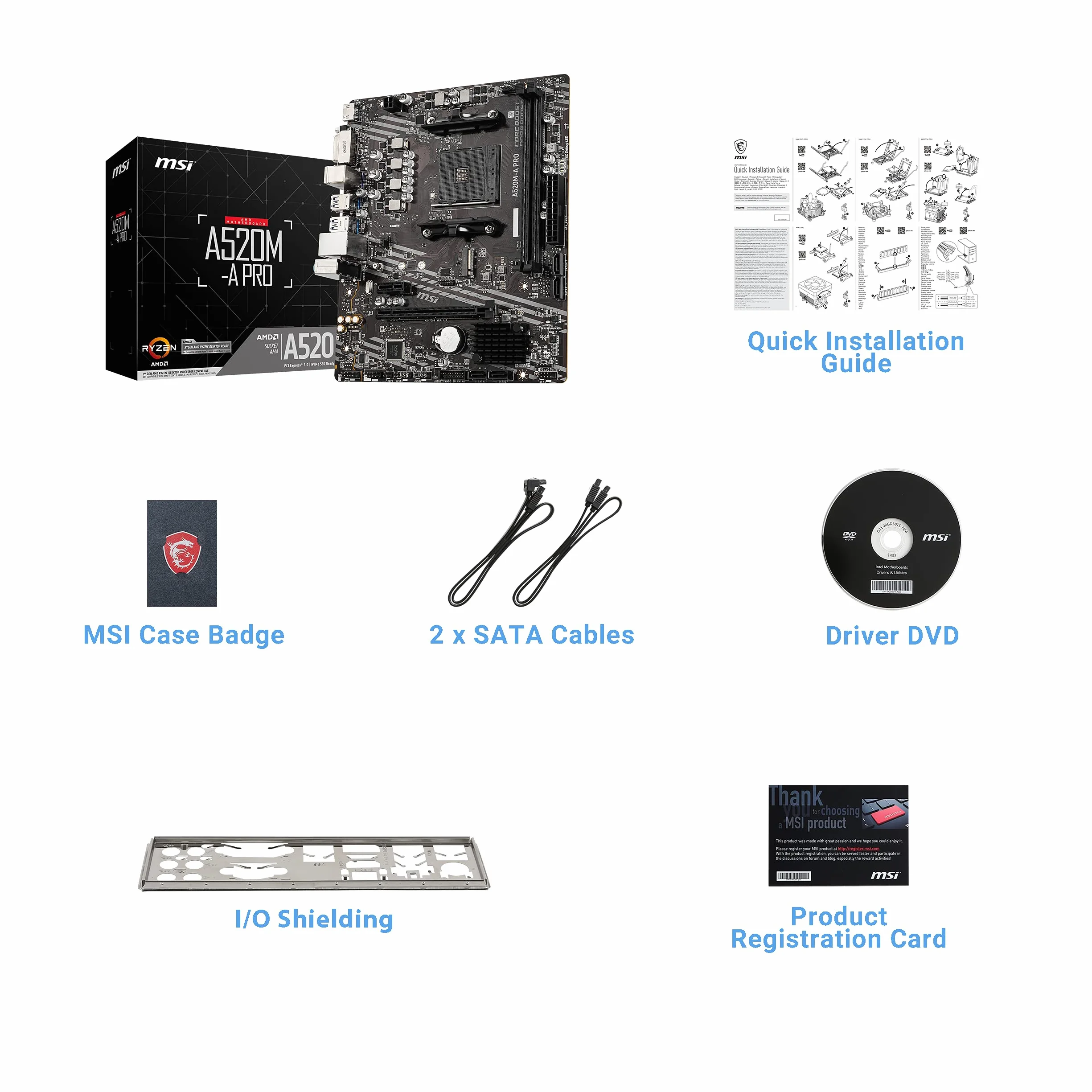 MSI A520M-A PRO