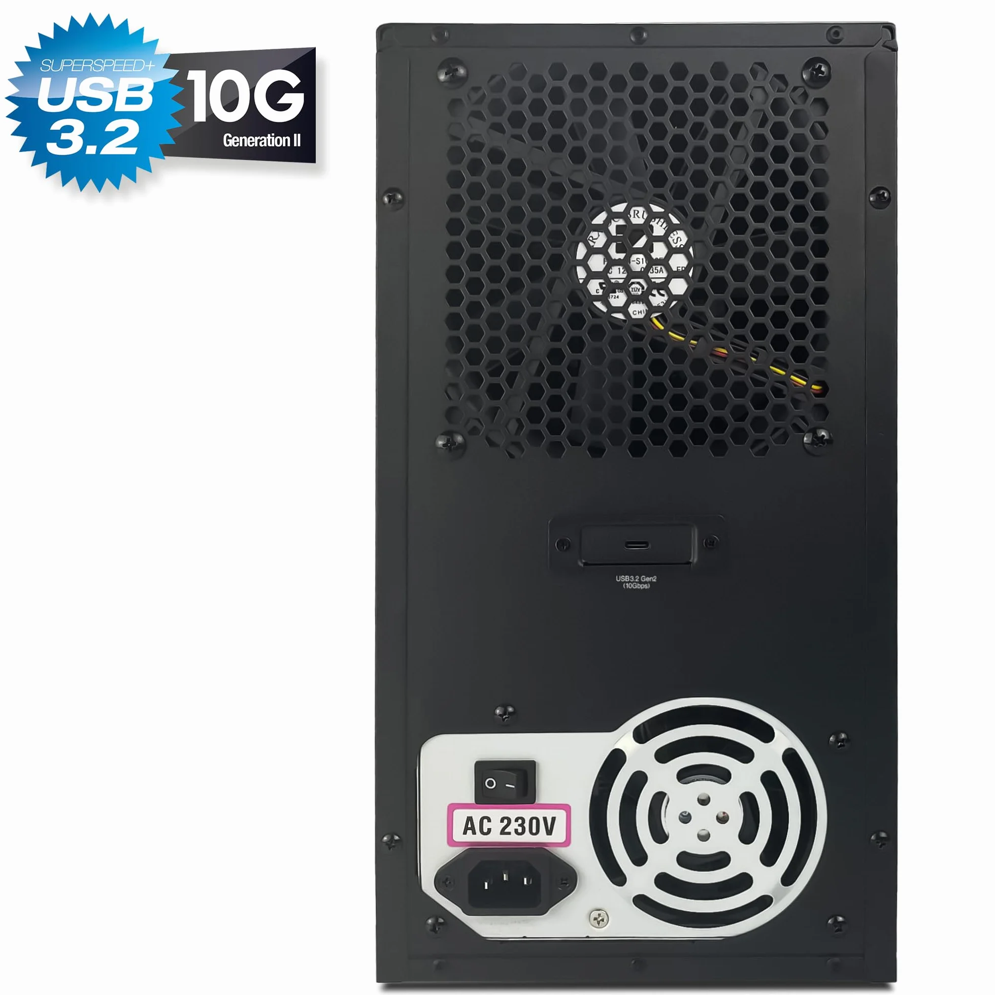 FANTEC Obudowa dysku twardego MB-X10U31, USB 3.1 Gen2 (10 Gbit/s)