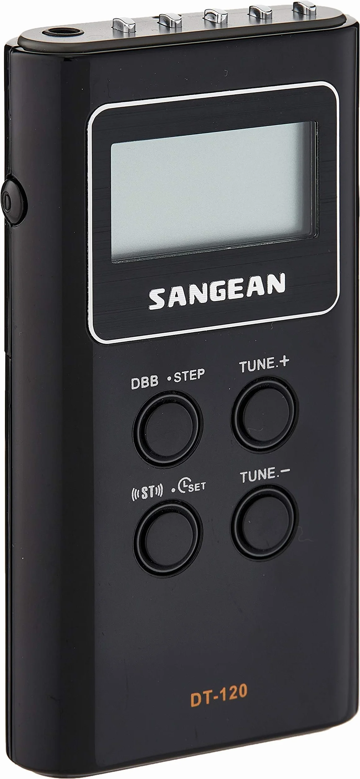 Sangean DT-120 Przenośne Radio, Czarny