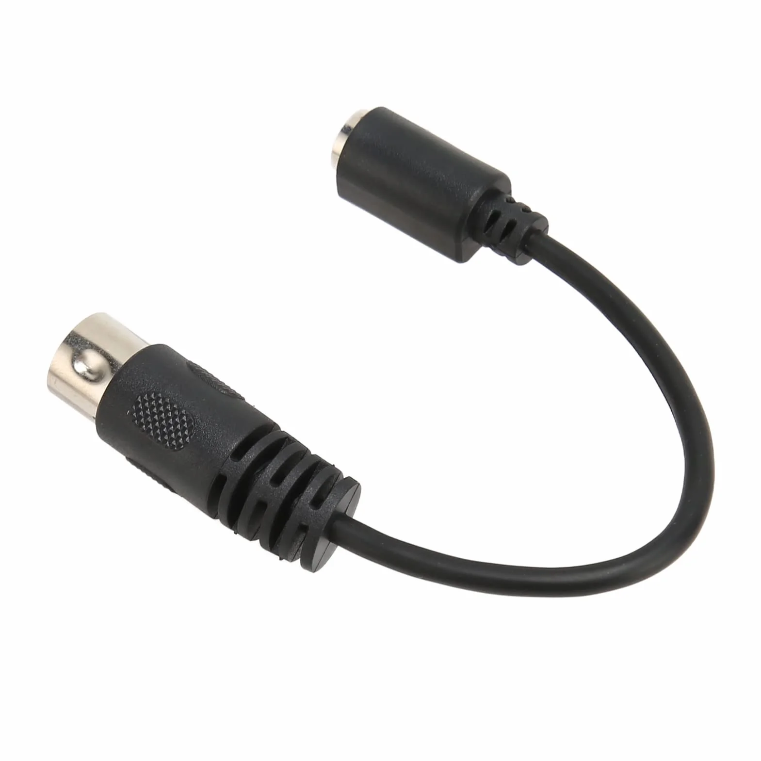 5-pinowy Adapter Kabla DIN na PS/2, 5-pinowy Męski Adapter DIN na 6-pinowy żeński Adapter Mini DIN, 5,9-calowy Kabel Konwertera Klawiatury i Myszy, Plug and Play