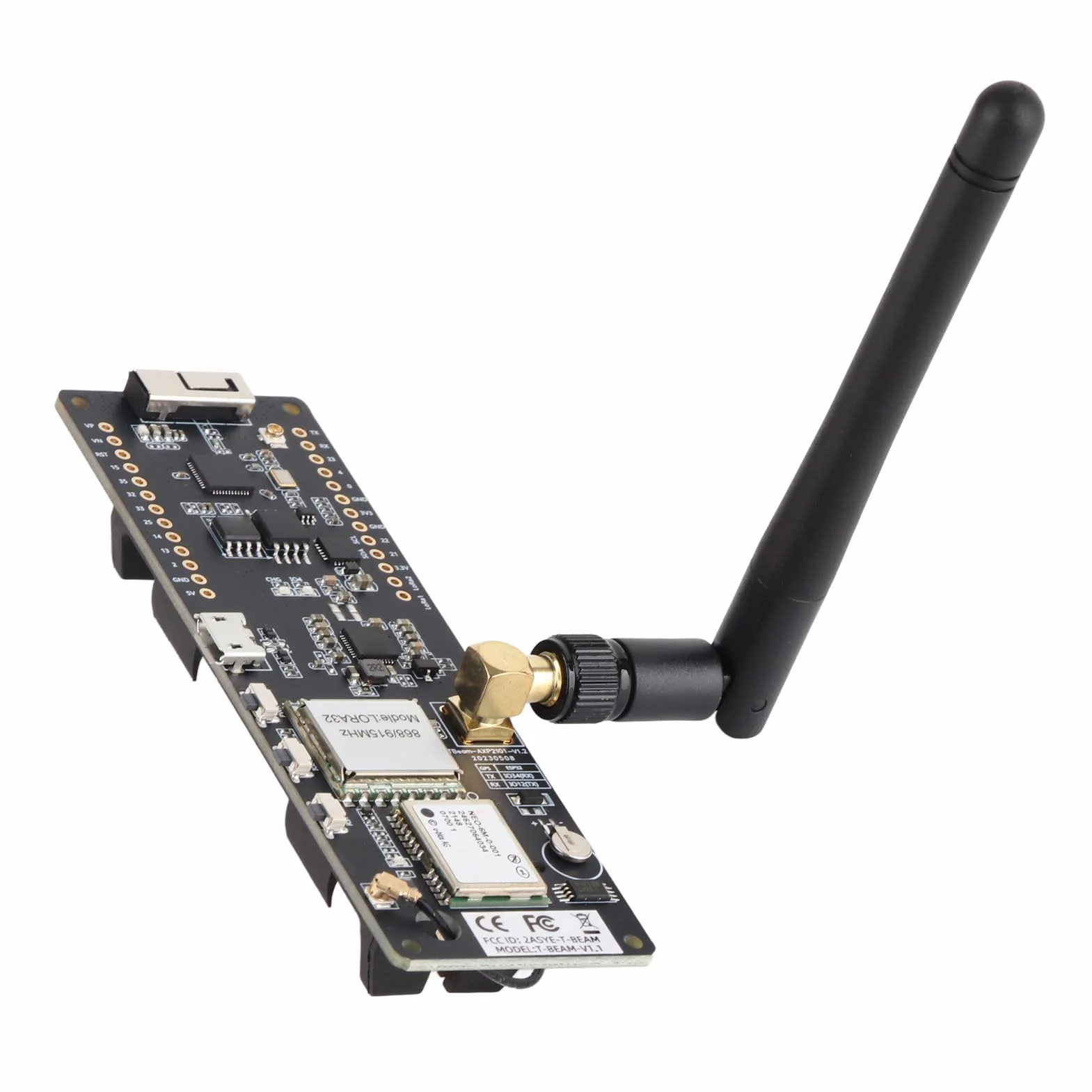 Moduł ESP32 LoRa 915Mhz z GPS, Podstawa Akumulatorowa - Wysokiej Jakości PCB, Mocny sygnał, Bezprzewodowy Dostęp do Internetu