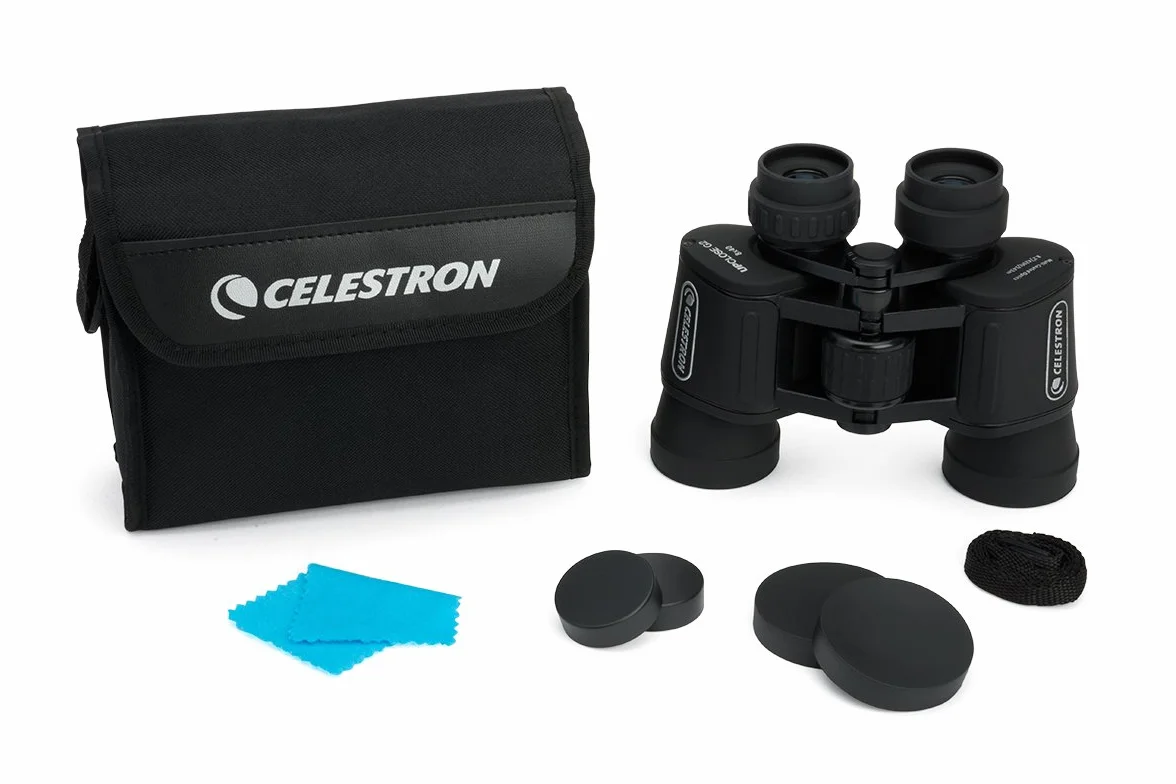 Celestron 71252 UpClose G2 8x40 Porro Prism Binoculars, Black