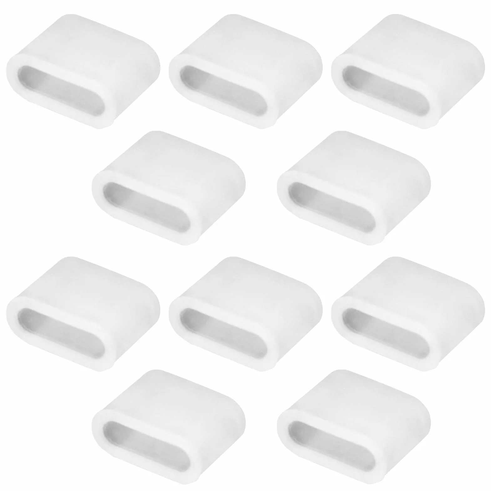 kiki fancy Nasadka ochronna USB-C 10 sztuk, zatyczka chroniąca przed kurzem, wtyczka USB-C z tworzywa sztucznego, pyłoszczelna osłona kabla do transmisji danych, osłona kabla do ładowania, zaślepki do