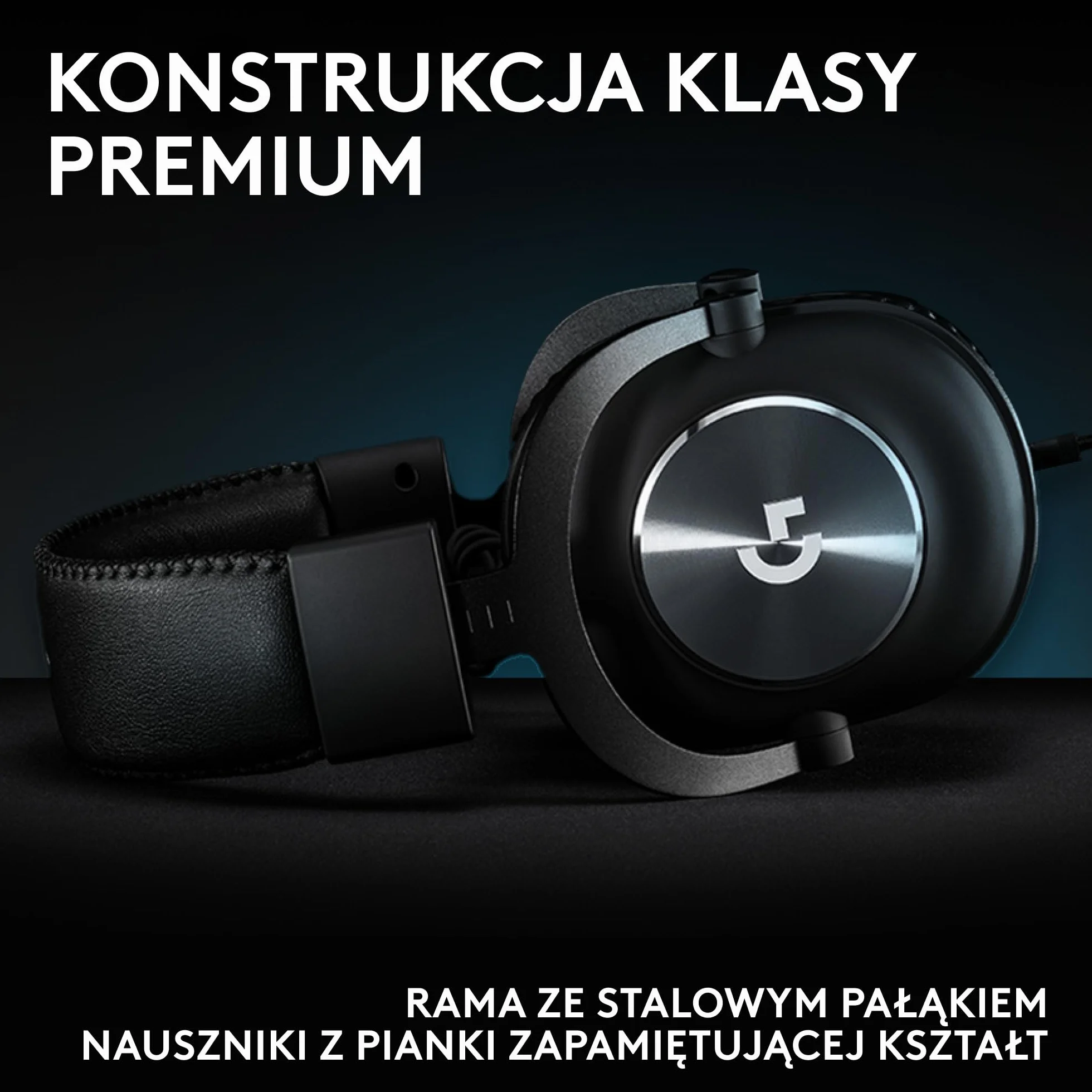 Logitech G Pro X SE przewodowy zestaw słuchawkowy do gier, odłączany mikrofon, DTS Headphone:X 7.1, DAC USB, czarny