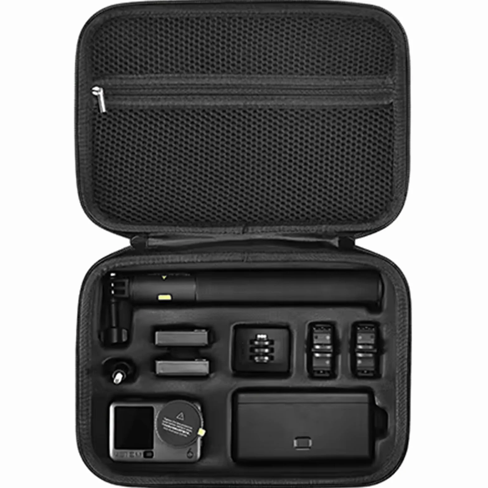Torba do przenoszenia DJI Osmo Action 6, torba ochronna, torba podróżna, torba na ramię, akcesoria do DJI Osmo Action 6 Adventure Combo (czarna)