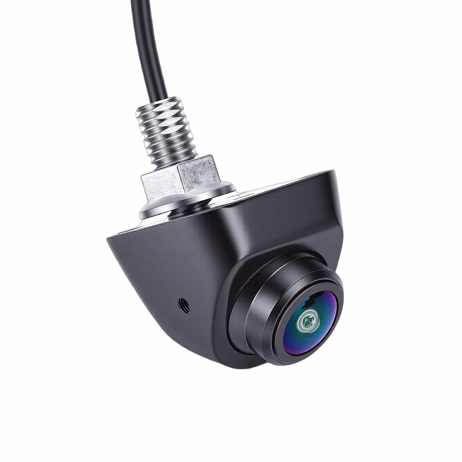 Garsent Kamera Cofania, Szerokokątna Kamera Cofania AHD 720P 170 Stopni, HD Night Vision Wodoodporna Uniwersalna do Pojazdu Samochodowego SUV RV