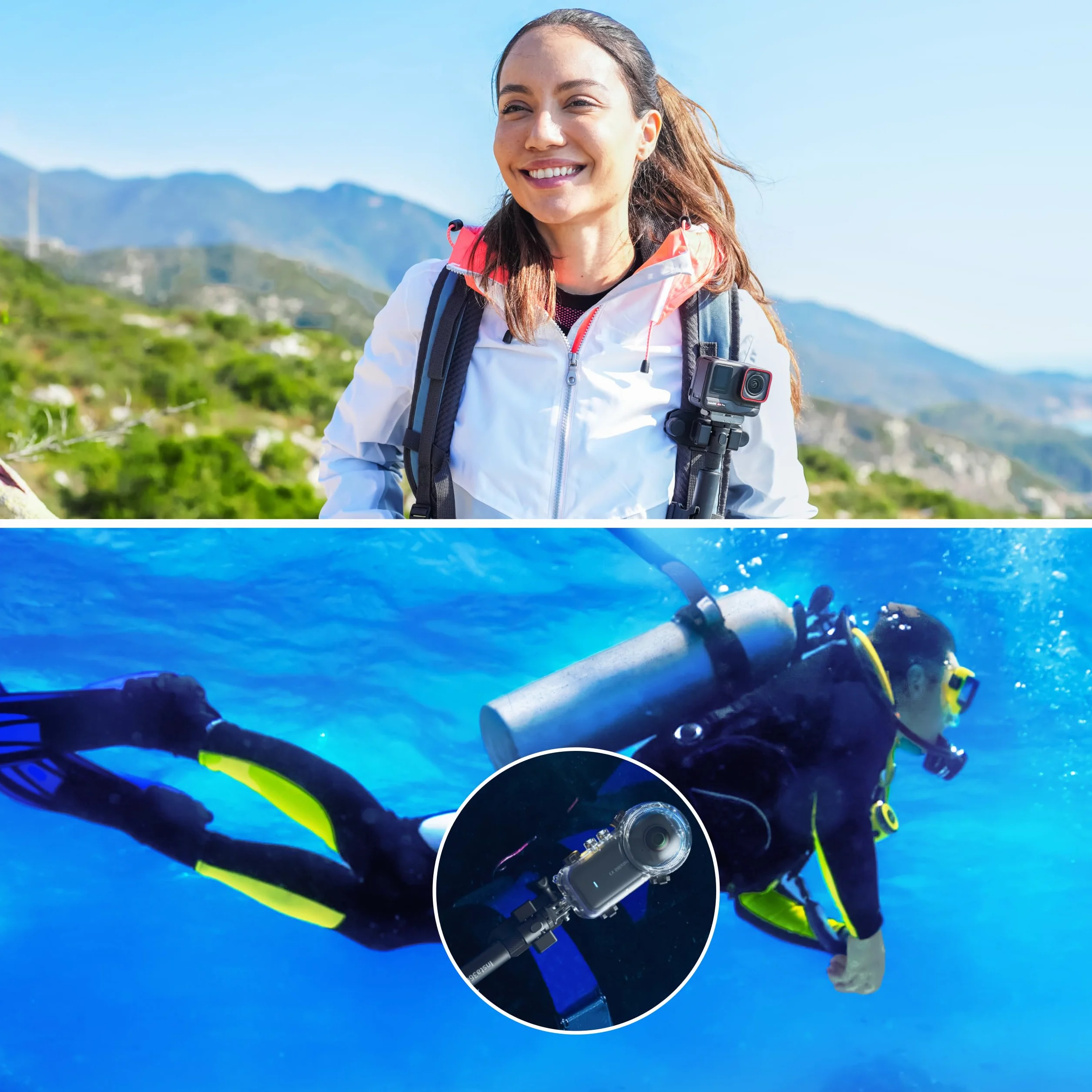 Insta360 Magnetyczny futerał na kij do selfie do X5/X4/X3