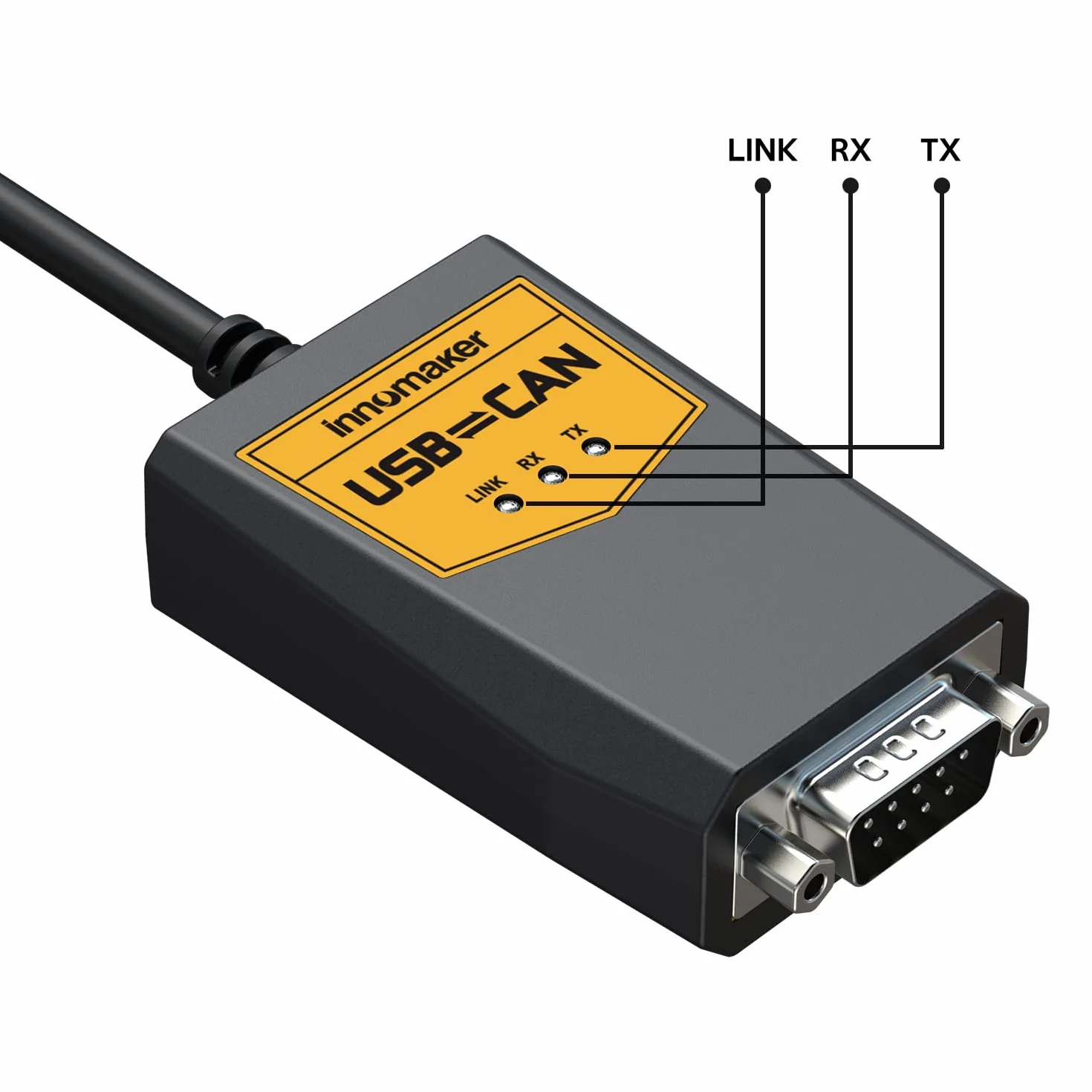 Przewód konwertera USB na CAN dla Raspberry Pi 5/4/3B+/3/Zero, Jetson Nano, Tinker Board, komputerów jednopłytkowych - Windows/Linux/Mac/Android/Venus OS