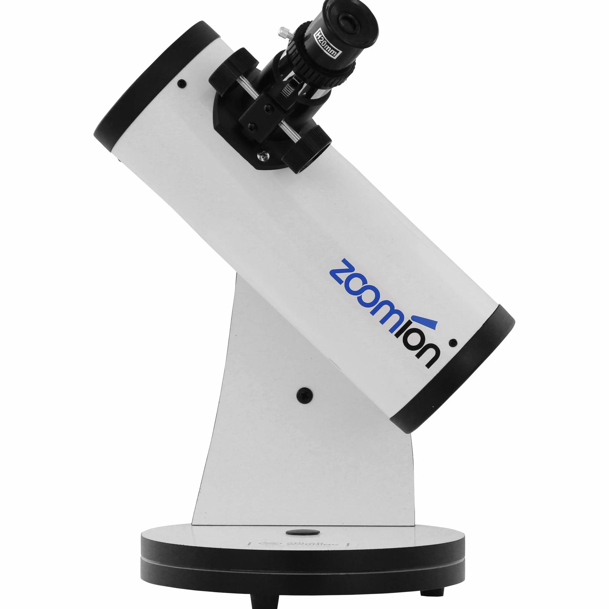 Teleskop Zoomion 76/300 na montażu Dobsona. Kompletny zestaw dla dzieci oraz początkujących. Astronomiczny teleskop zwierciadłowy wraz akcesoriami.