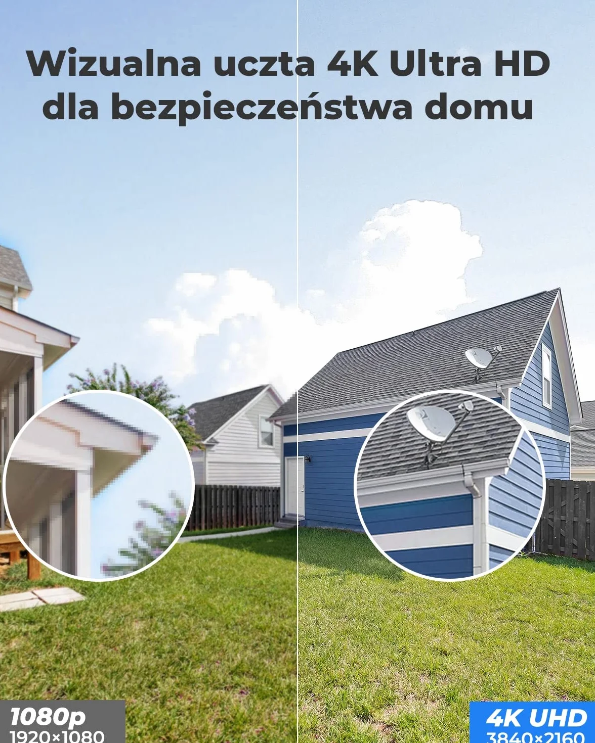 Reolink RLC-820A 4K Ultra HD PoE Kopułowa Kamera IP Zewnętrzna Detekcja Ludzi Pojazdów