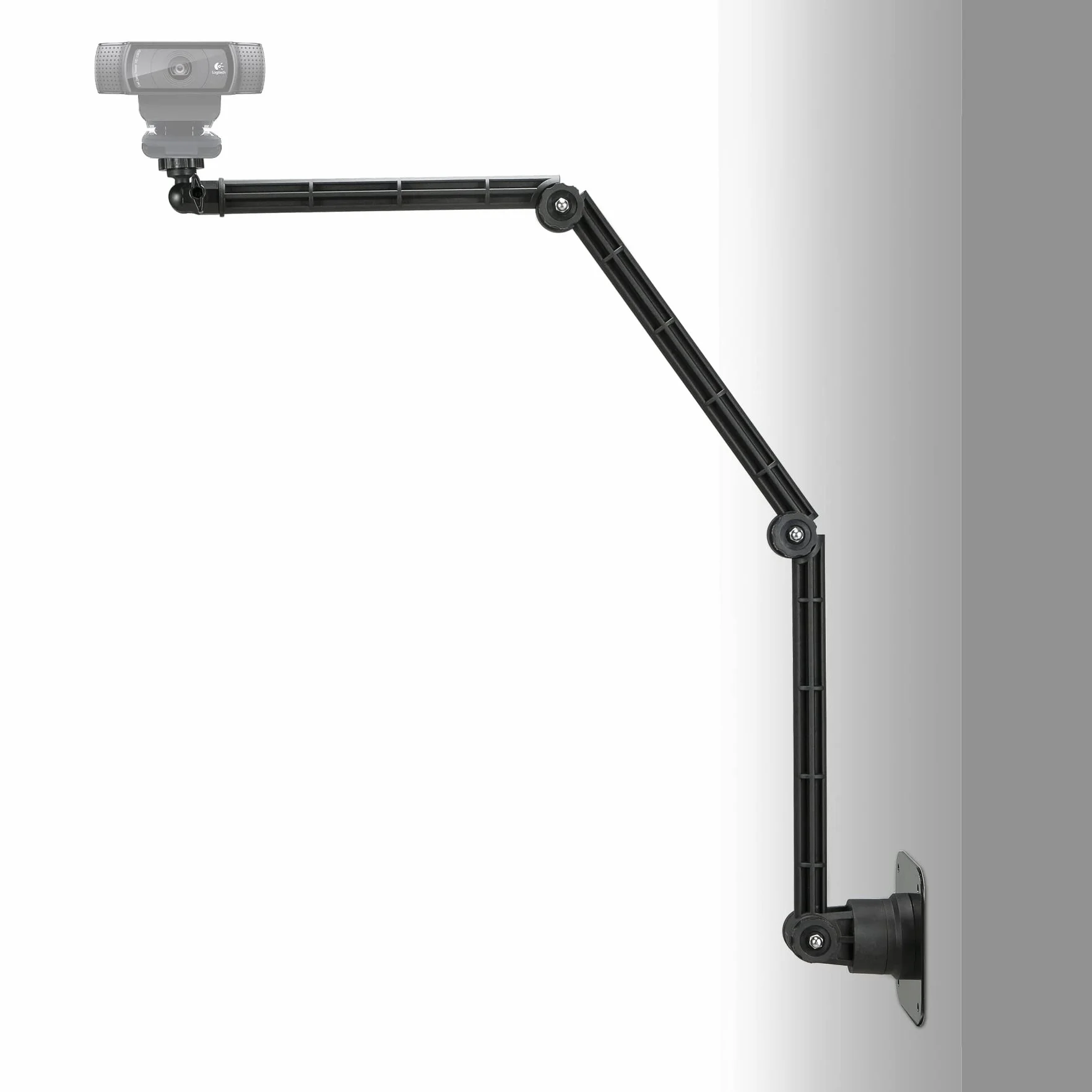 Uchwyt ścienny sufitowy do kamery internetowej Logitech C920s C930 C925 C922 C615 Razer Kiyo Pro 103 cm gwint 1/4-20