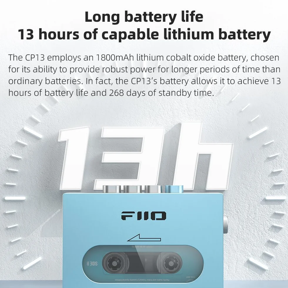 FiiO CP13 Magnetofon (przezroczysty)