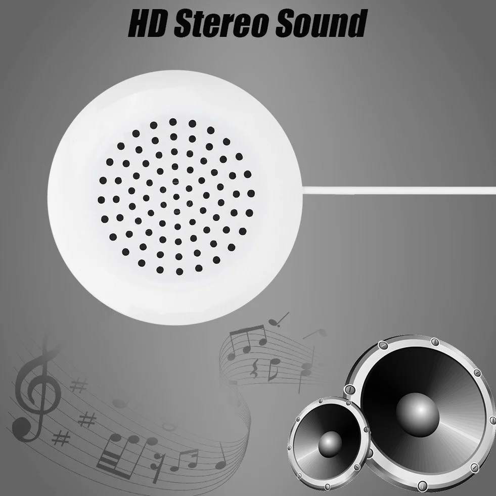 Głośnik, przenośny nowy HD DIY poduszka głośnik 3,5 mm mini głośnik stereo do MP3, MP4, telefon, odtwarzacz CD