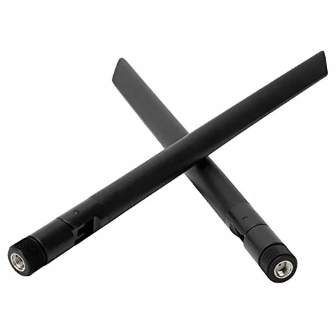 2 Szt.Kabel do SMA + 2 Szt.M.2 WiFi Bluetooth Zewnętrzna Antena 8DB, Obsługa Karty Blueooth 802.11a / B/G/N/Ac, do Bezprzewodowej Karty Sieciowej NGFF/M.2