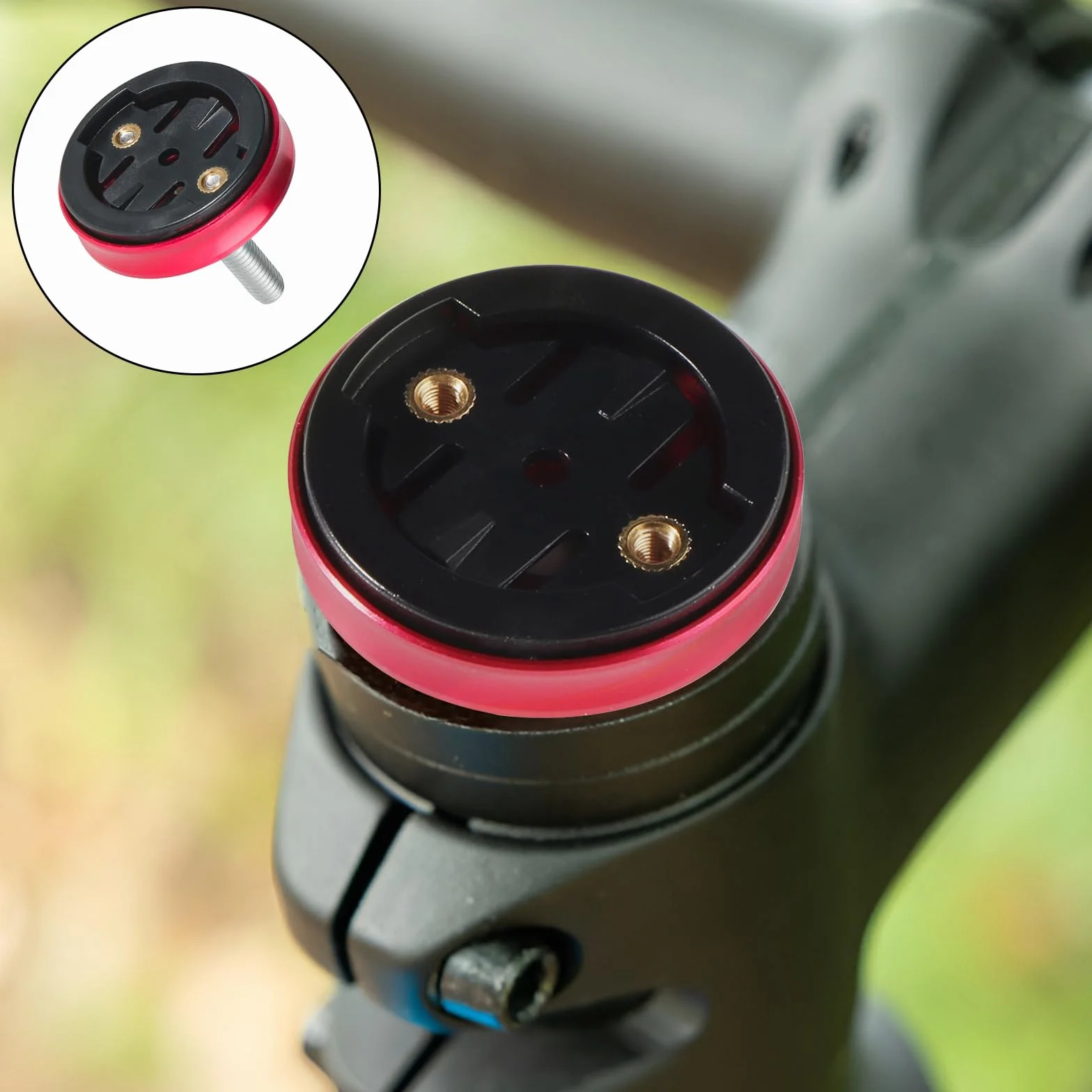 Aluminiowy wspornik kierownicy roweru do Garmin Edge 540 530 520 510 500 200 130 25 20 840 830 820 810 800 1000 1030 1040 Plus Explore 2 uchwyt na komputer rowerowy uchwyt rowerowy MTB uchwyt na