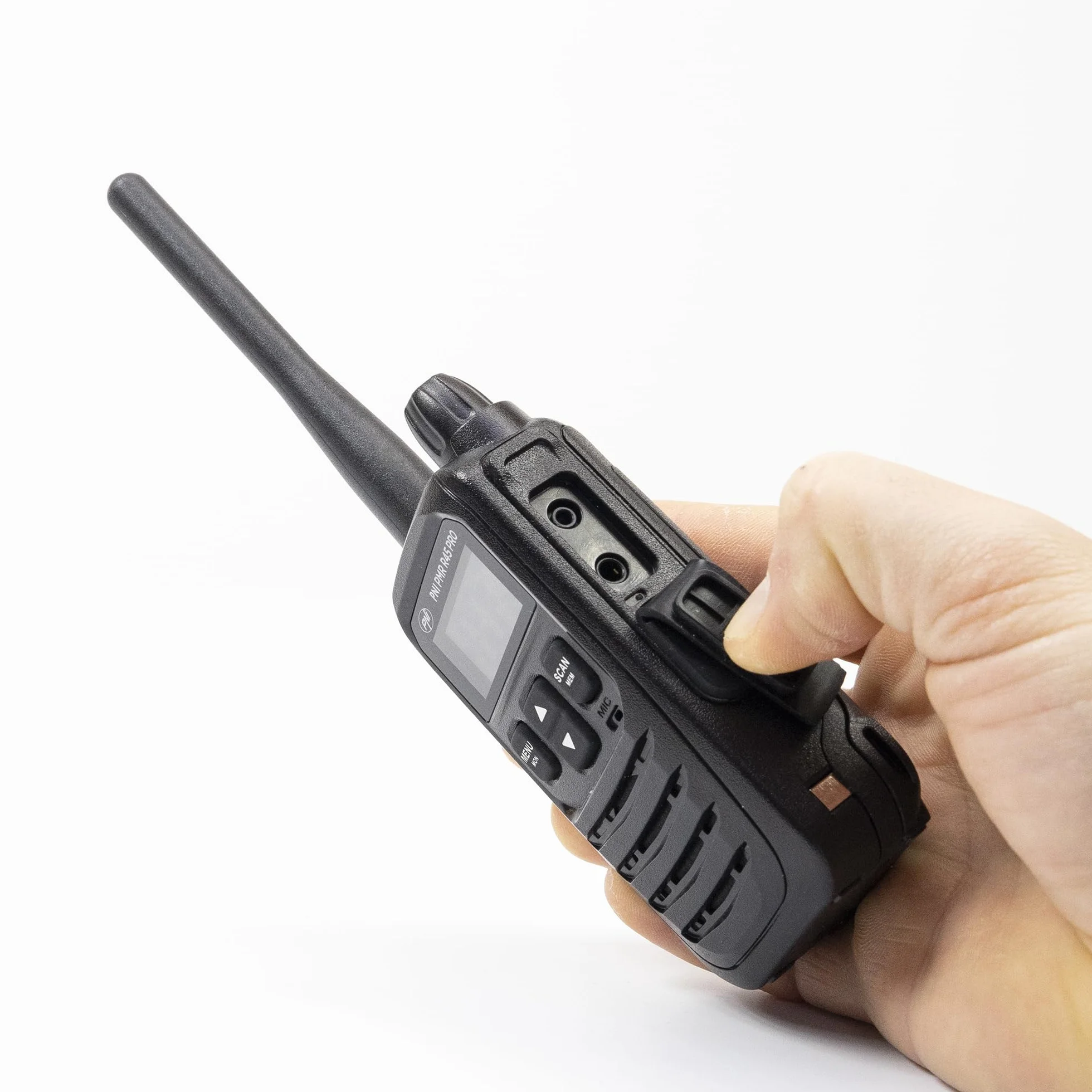 Przenośna stacja radiowa PNI PMR R45 PRO 446MHz, 0,5W, 99 programowalnych kanałów, 16 PMR i 38 tonów CTCSS i 104 DCS, 5 poziomów Squelch, VOX, TOT, BCL, Scan, Roger Beep