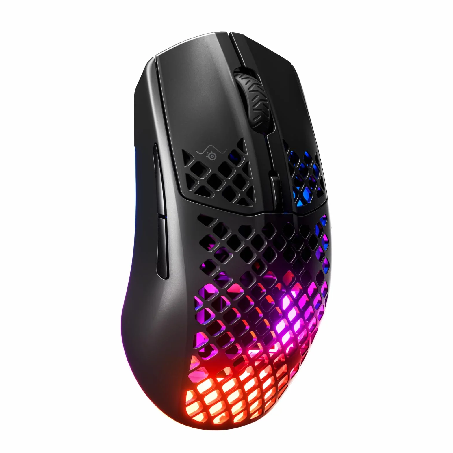 SteelSeries Aerox 3 Wireless Mysz RGB Ultralekka Wodoodporna Sensor TrueMove Air 18K DPI Onyx