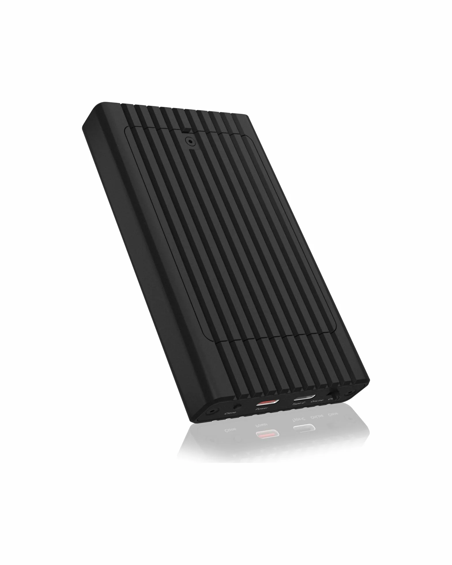 ICY Box M.2 NVMe SSD stacja dokująca USB 3.2 Gen 2 (10 Gbit/s), stacja klonowania i czytnik NVMe, zewnętrzna, adapter, USB-C i USB-A, IB-2817MCL-C31