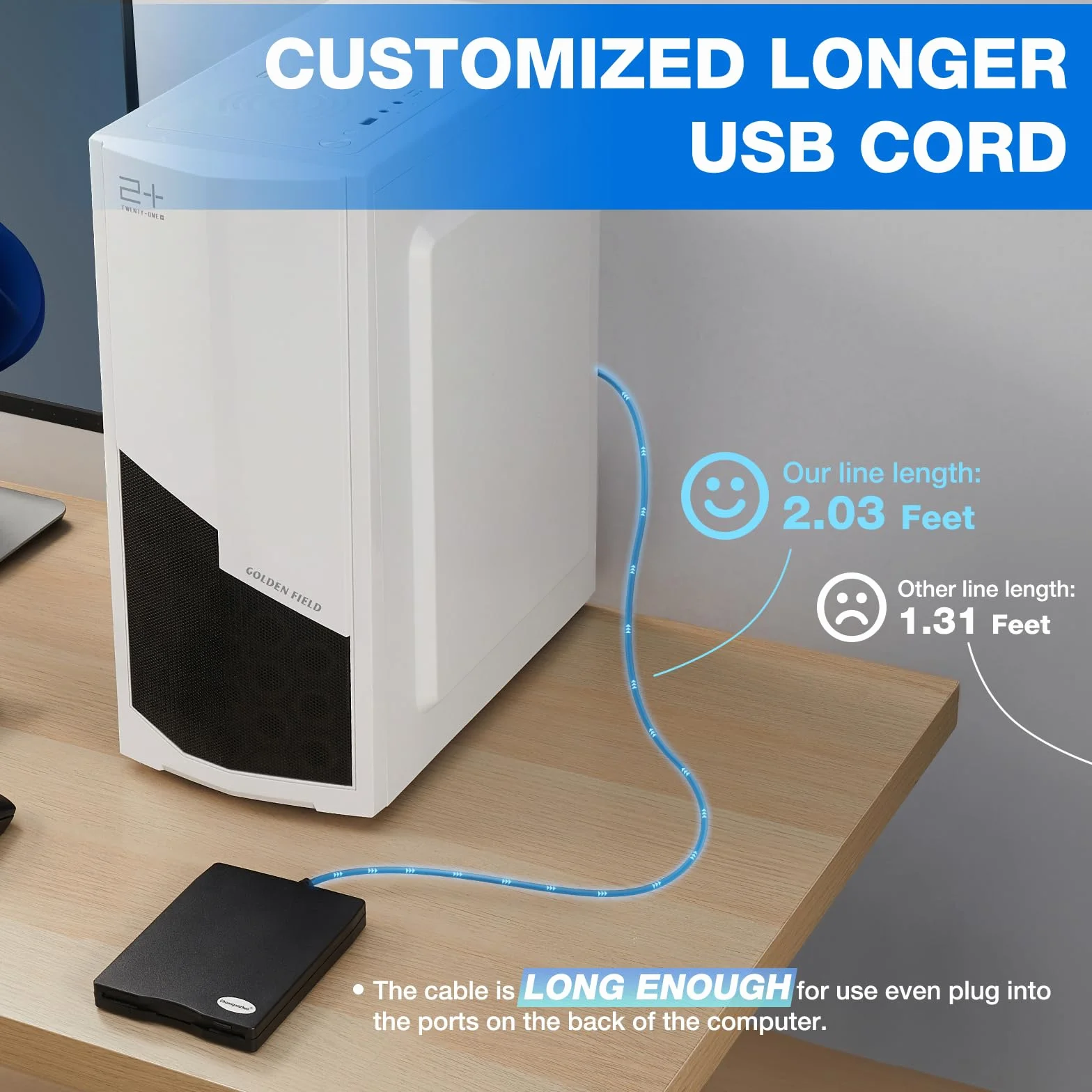 Przenośny zewnętrzny napęd dyskietek USB 3,5 cala 1,44 MB FDD do systemu Windows 2000/XP/Vista/7/8/10 lub Mac, nie wymaga dodatkowego sterownika, plug and play, czarny