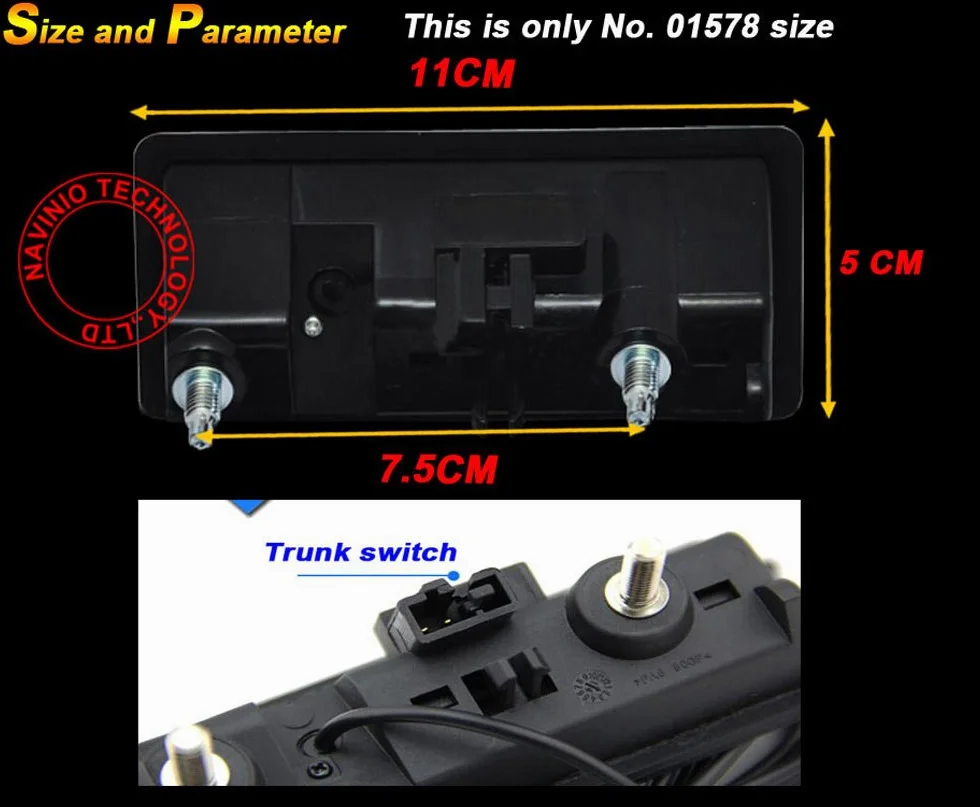 Kamera cofania zamienna do Audi A3 A4 A5 Q5 Q7 Golf Passat Skoda Octavia