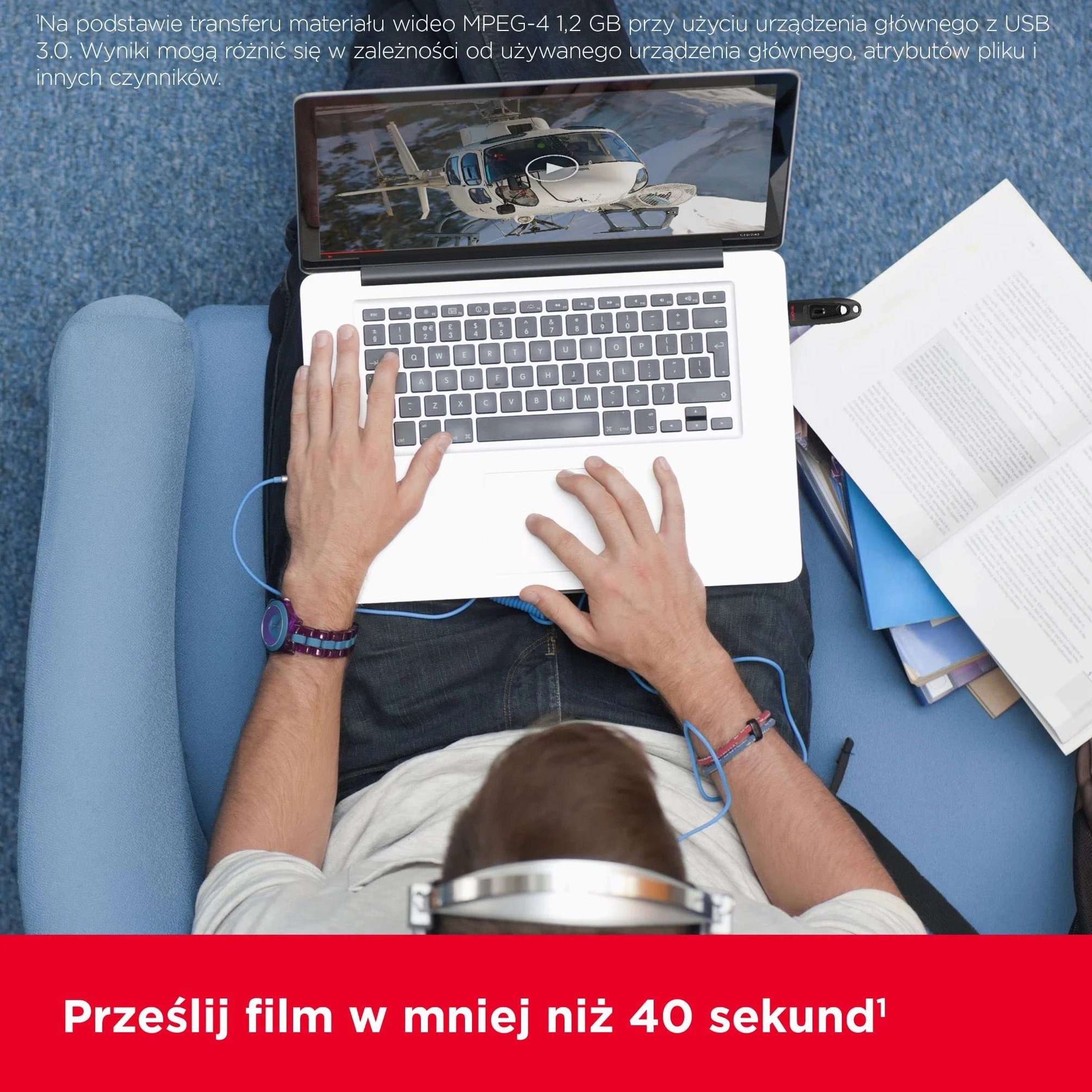 SanDisk Ultra Pamięć USB SDCZ48-032G-GAM46T 32 GB, Czarny