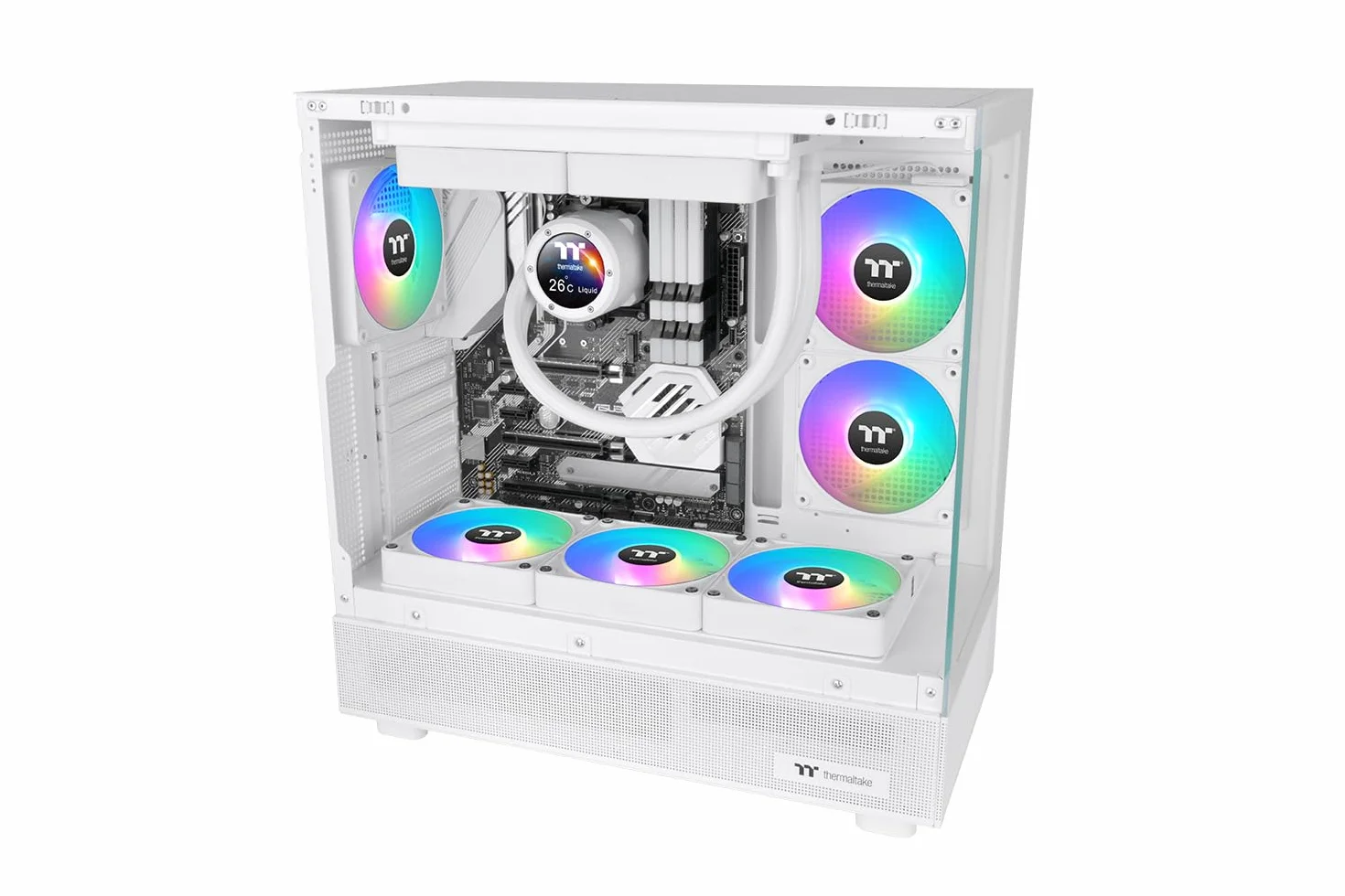 Thermaltake CT140 EX Reverse ARGB White 3 Fan Pack
