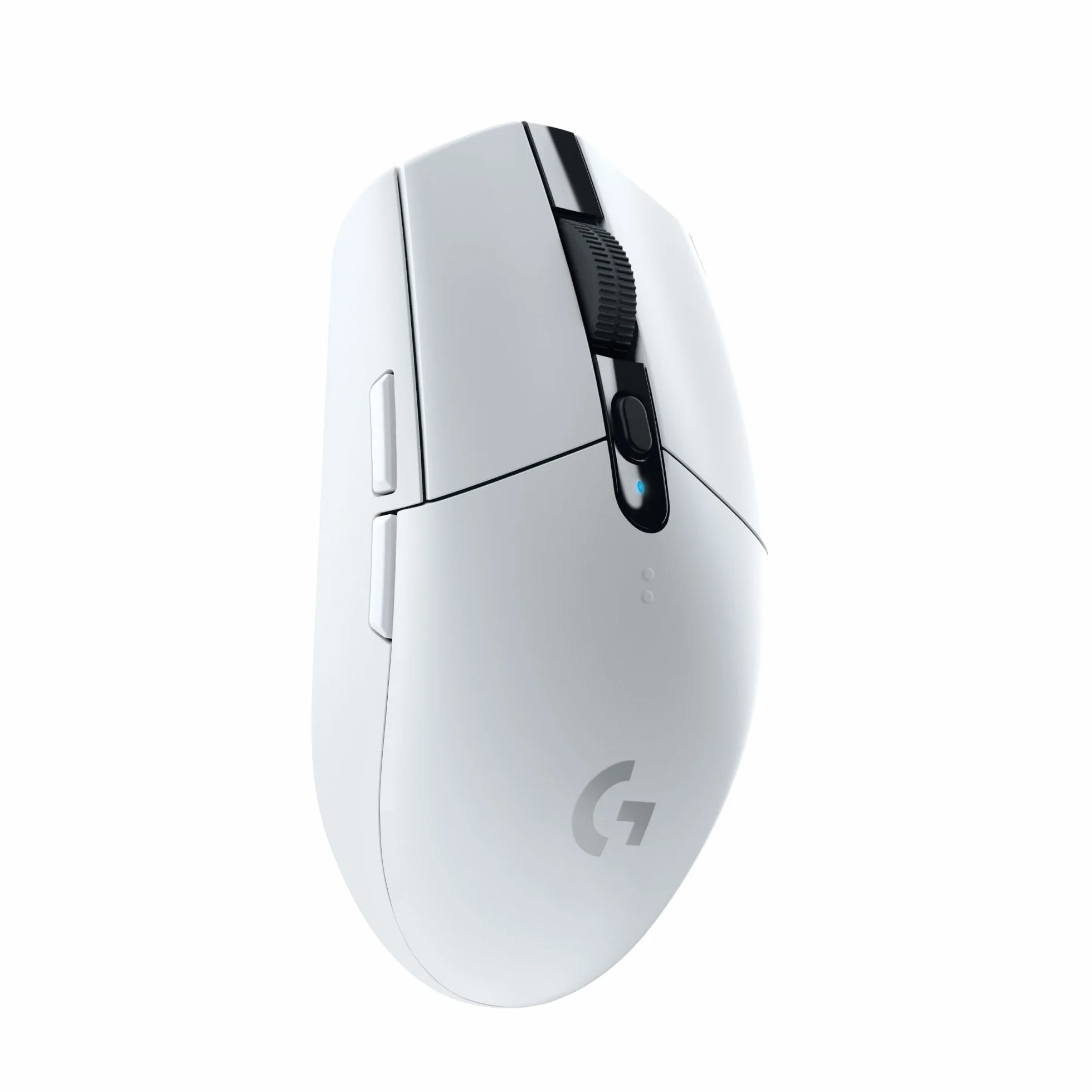 Logitech G G305 LIGHTSPEED, bezprzewodowa mysz do gier, czujnik HERO 12K, 12 000 DPI, lekka, 6 programowalnych przycisków, żywotność baterii 250 h, pamięć wbudowana, PC/Mac - Biały
