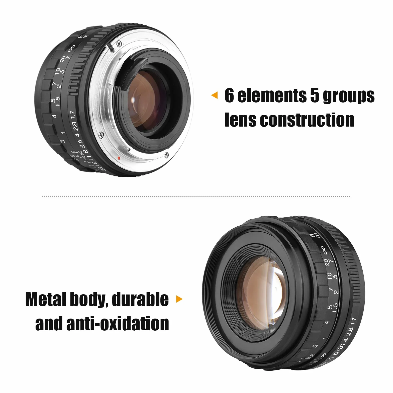 50 mm F1 7 duża przysłona ręczna ostrość obiektywu aparatu PK zamiennik dla kamer pełnoklatkowych K1 K-1 Mark II