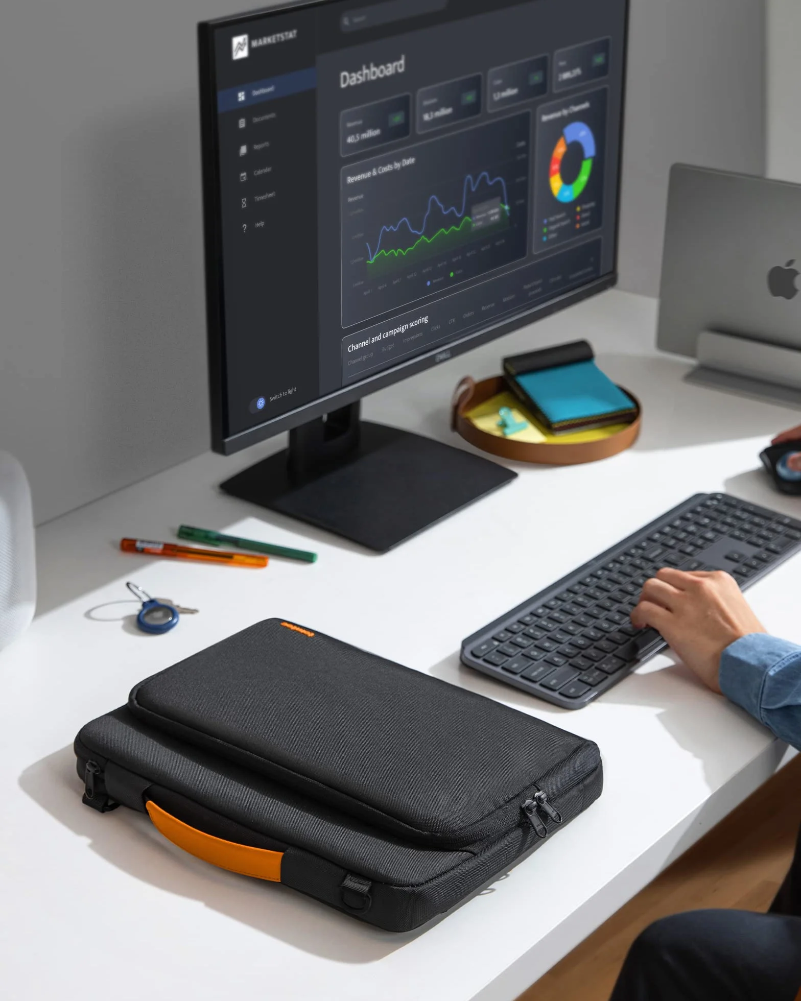 tomtoc Etui na laptopa 360° do 16-calowego MacBooka Pro M4/M3/M2/M1 Pro/Max A3403 A3186 A2991 A2780 A2485 2024-2019, 15,6 Acer Aspire 5/3/1, wodoodporne etui na laptopa z wszechstronną ochroną