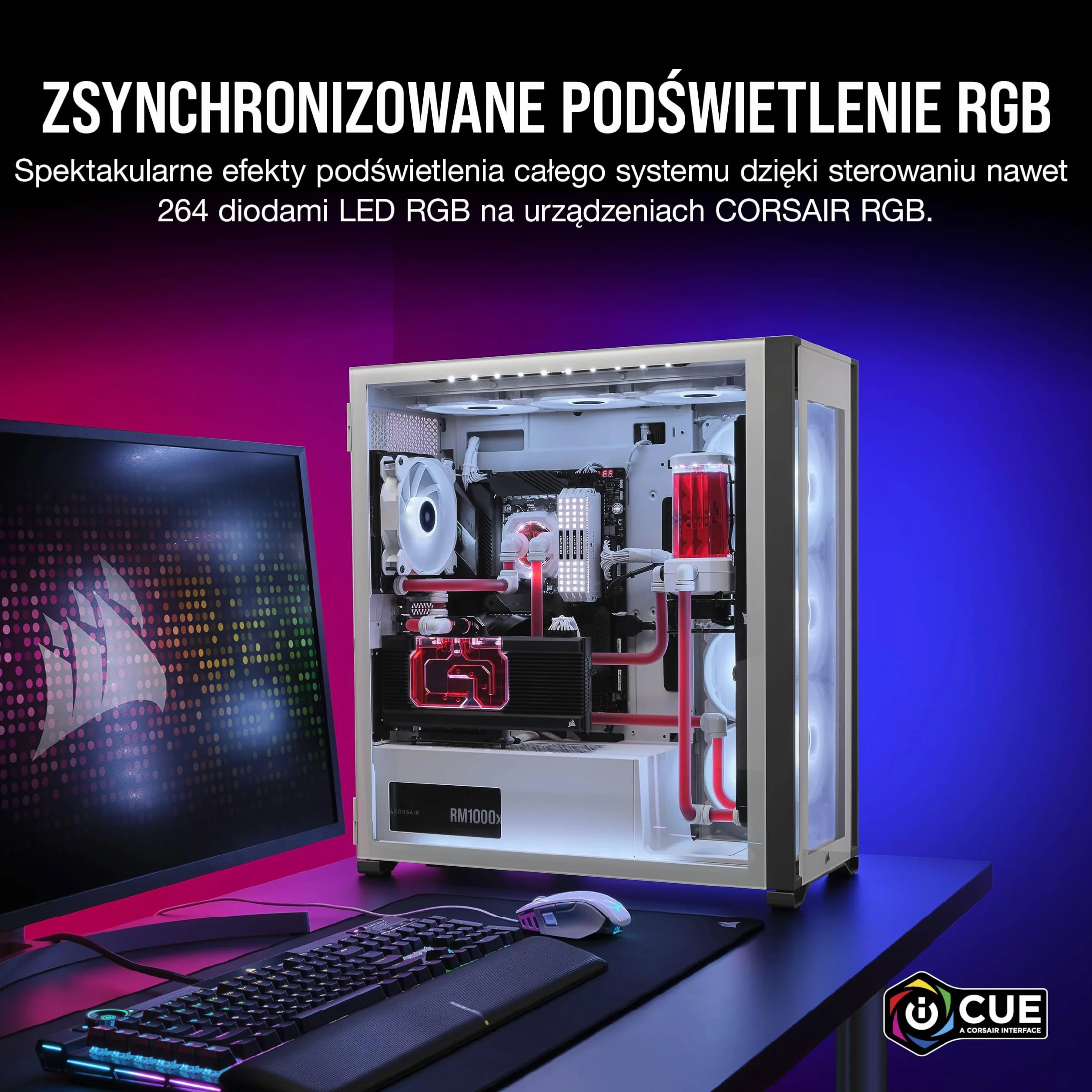 Corsair iCUE Commander CORE XT Kontroler Oświetlenia Rgb, Czarny, 264 Diody CL-9011112-WW
