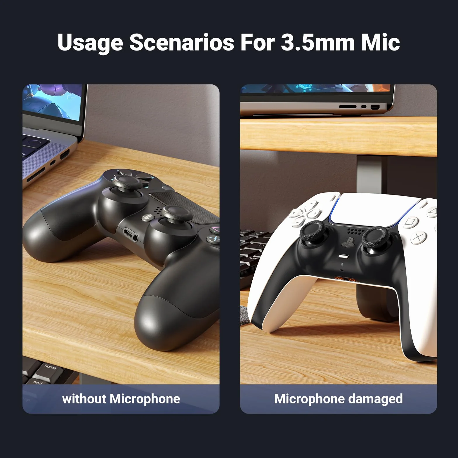 UGREEN Bluetooth 5.3 Audio Dongle Adapter USB kompatybilny z PS5 PS4 Switch PC